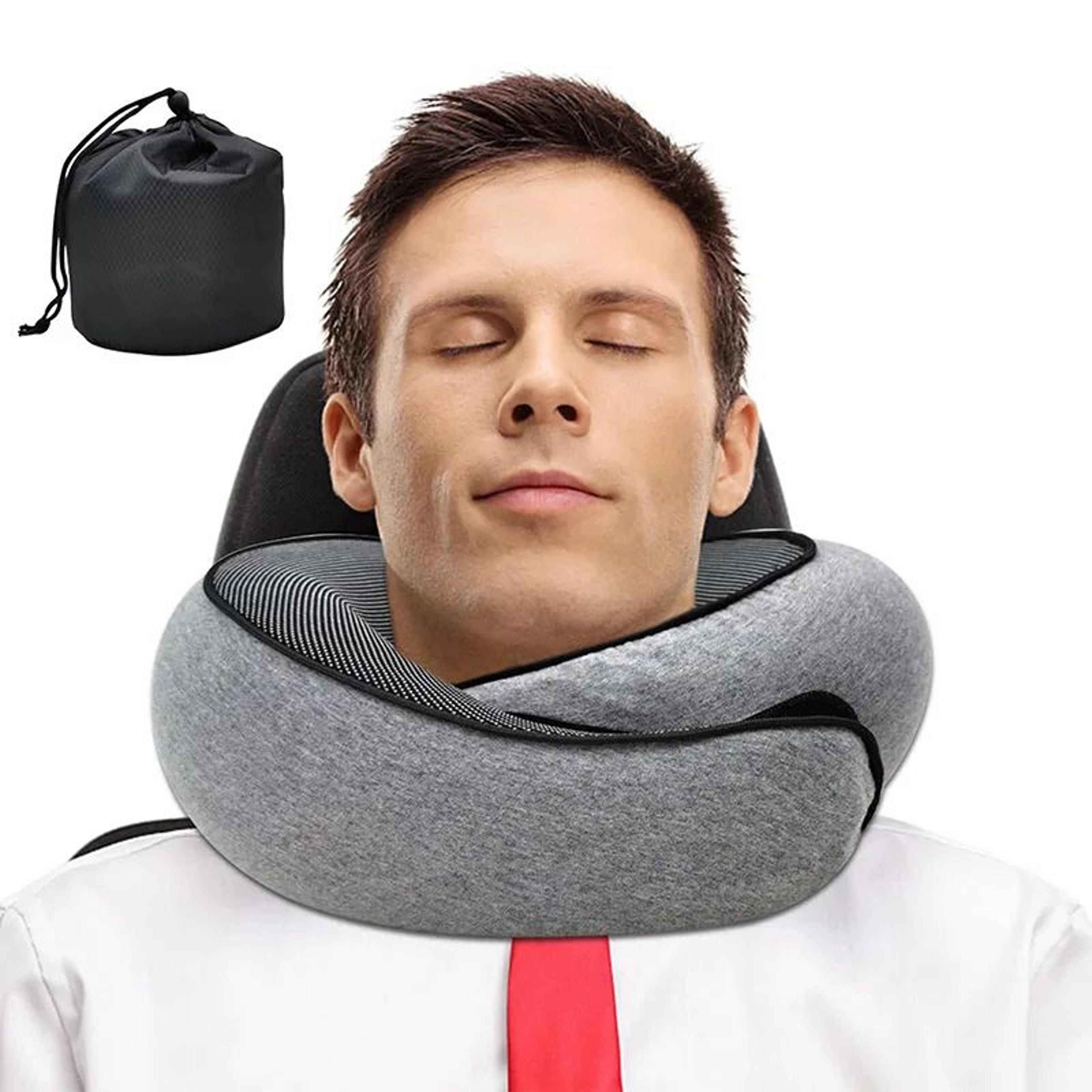 travel neck pillow memory foam u shaped neck support pillow