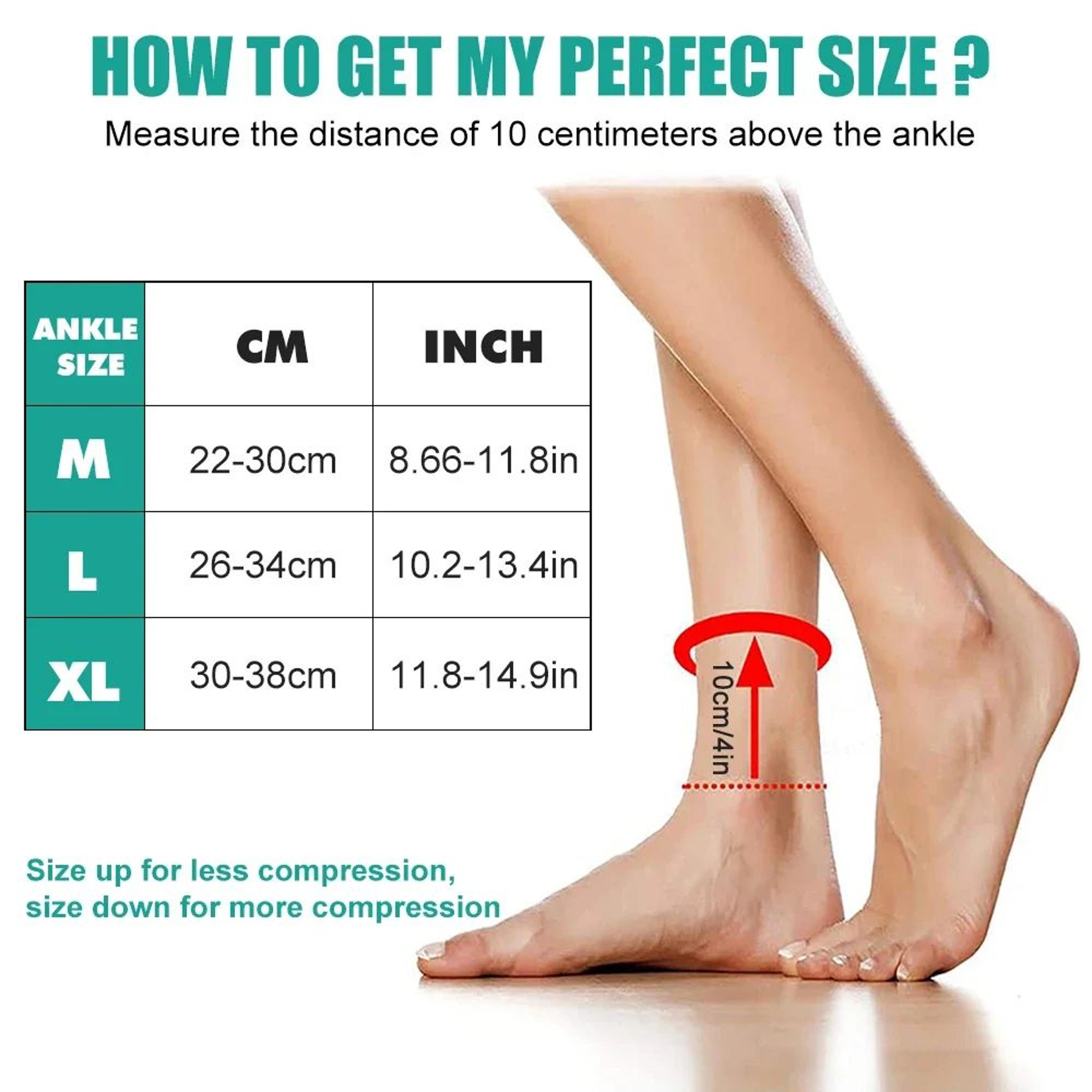 Ankle Brace Compression Sleeve With Adjustable Support Strap For Sports And Recovery 3