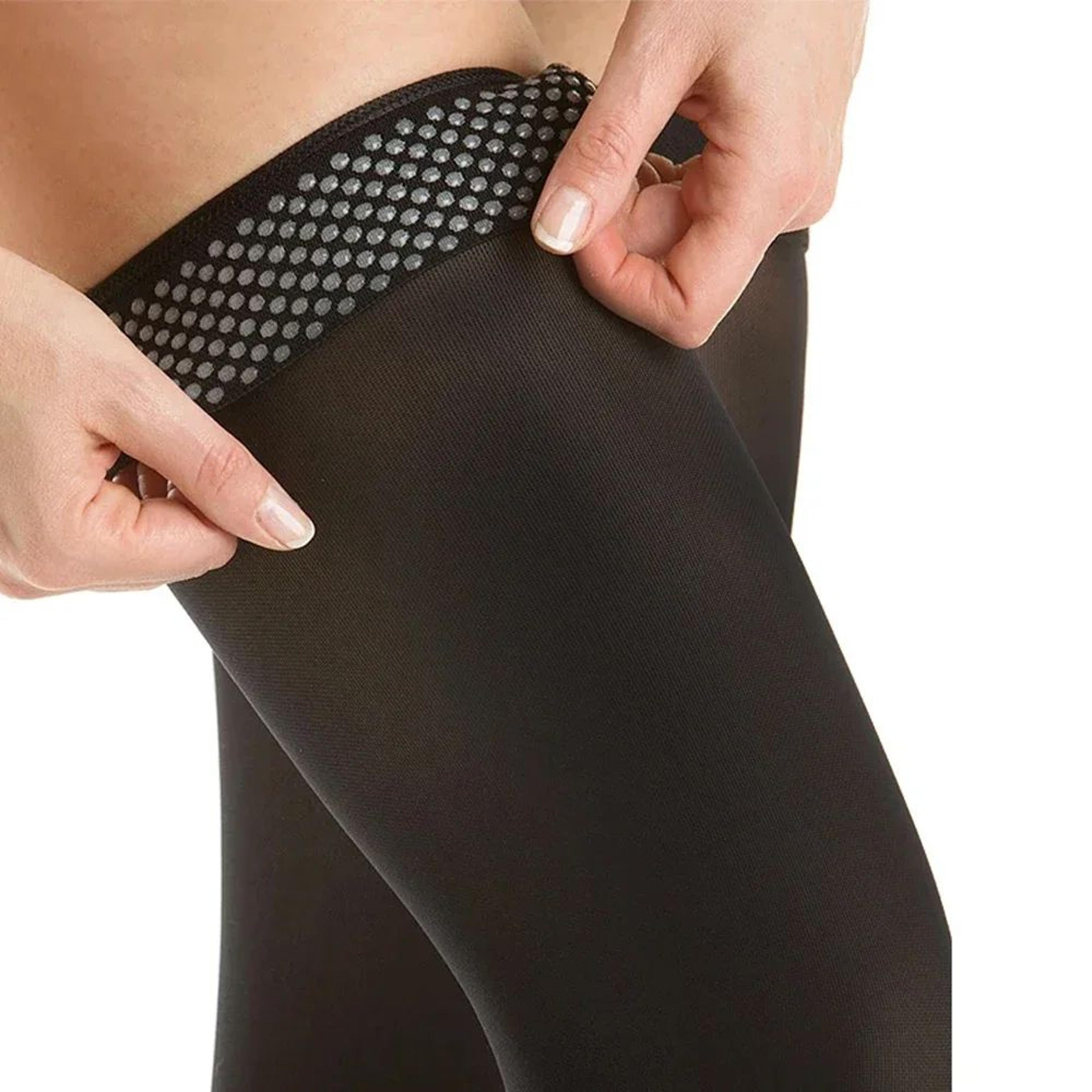 ComfortStride Compression Stockings 2032 MmHg Thigh High Toeless Compression Socks With Silicone Gr 7