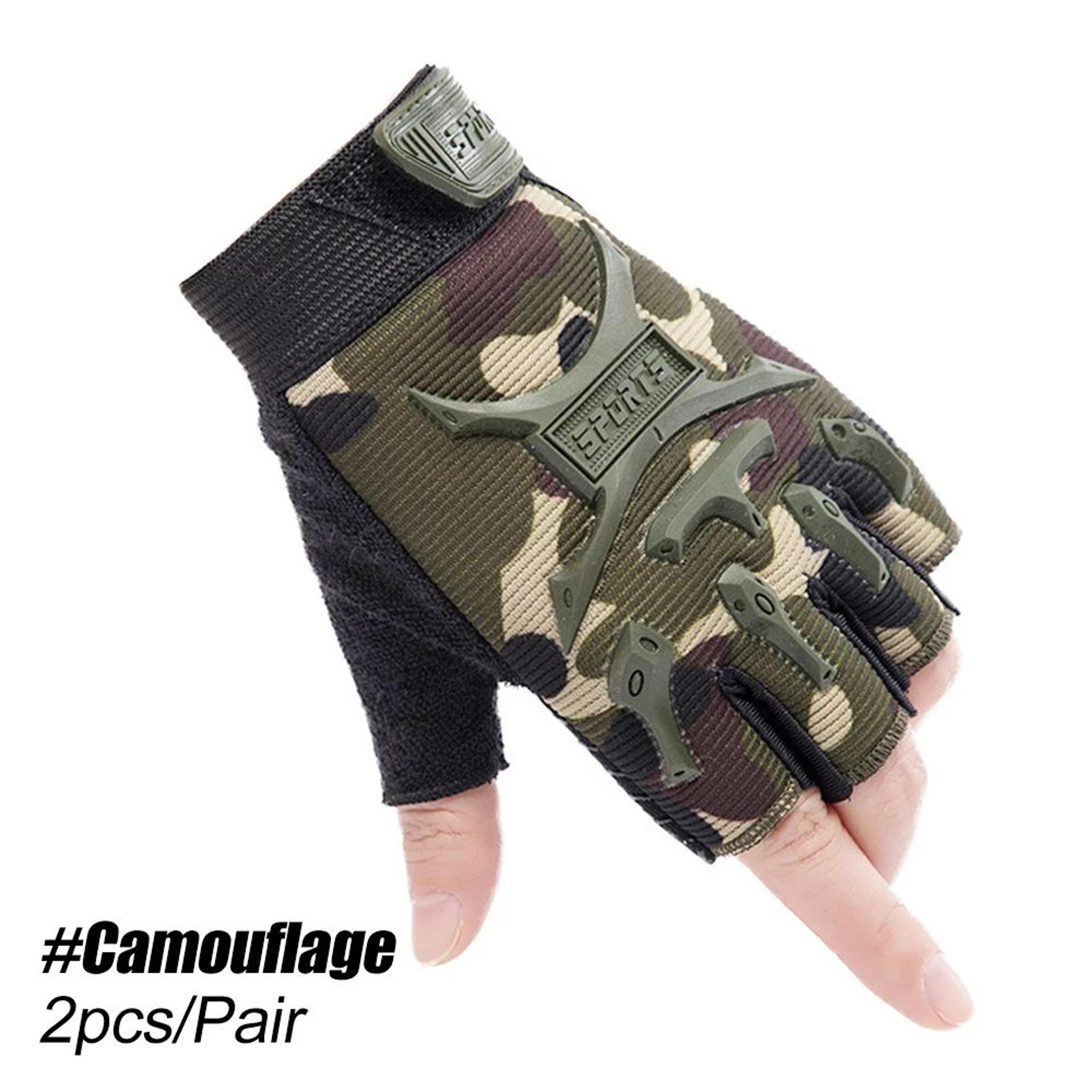 KidsGrip Half Finger Cycling Gloves With Non Slip Gel Palm For Boys And Girls 6