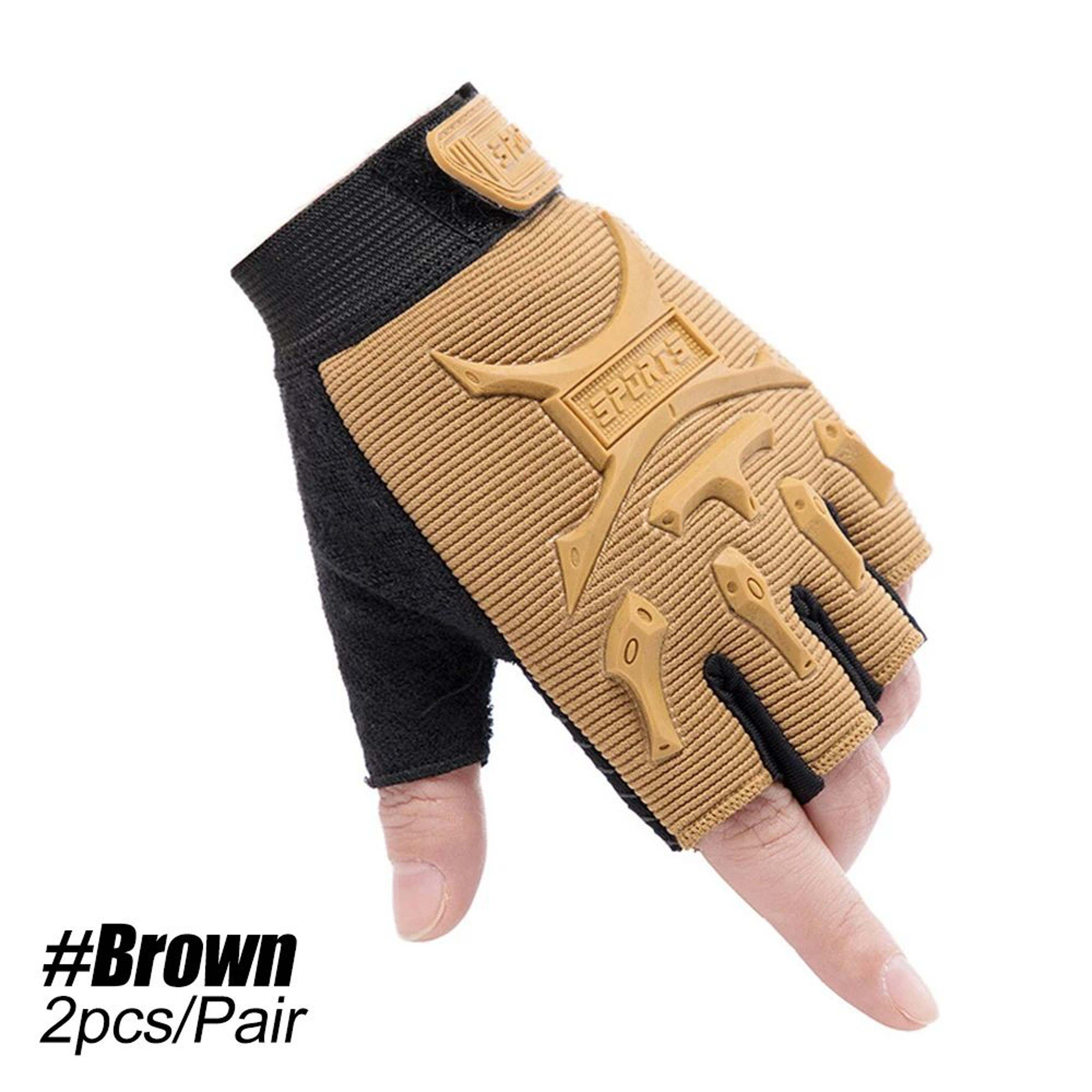 KidsGrip Half Finger Cycling Gloves With Non Slip Gel Palm For Boys And Girls 9