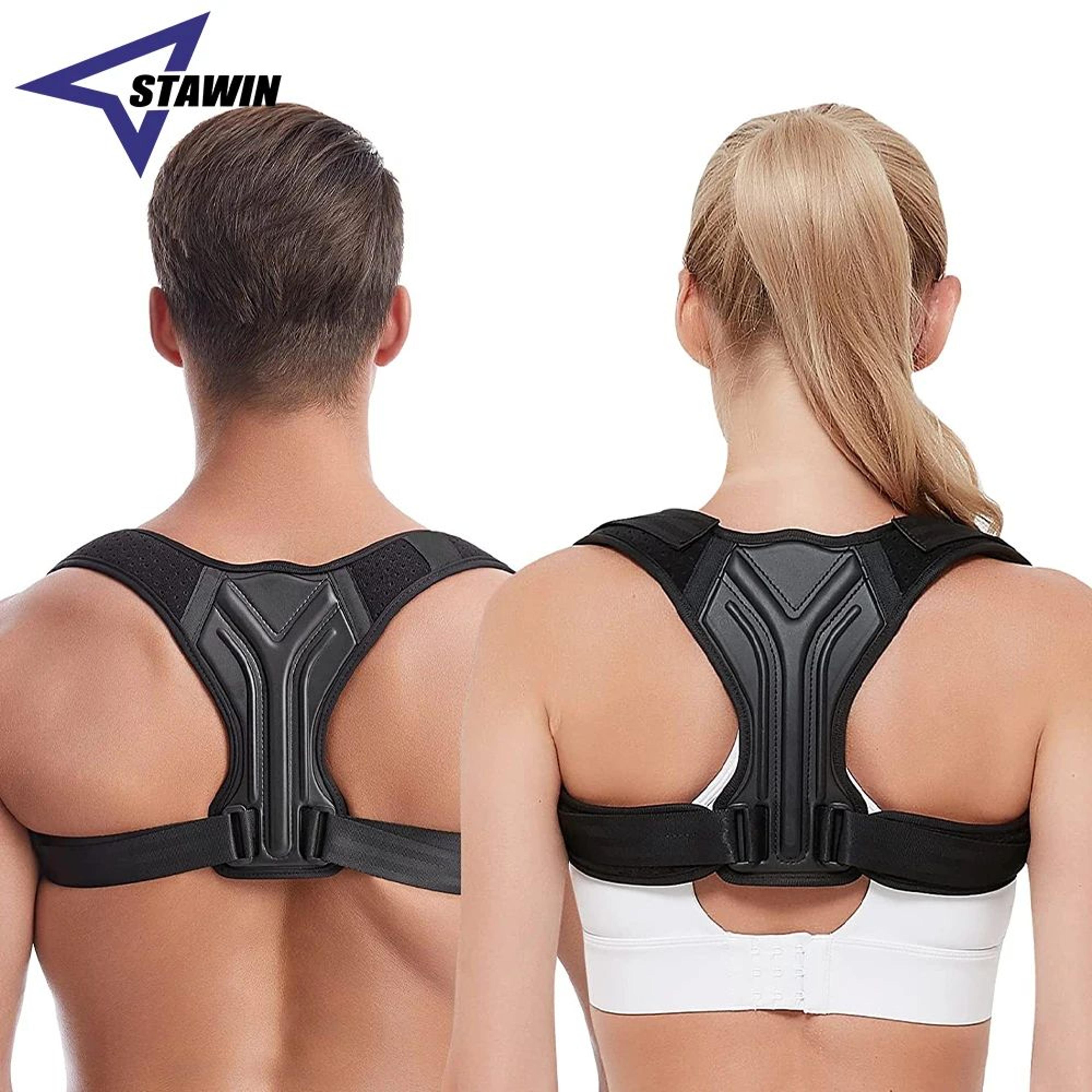 Adjustable Posture Corrector Back Brace With Shoulder Support For Men And Women 0