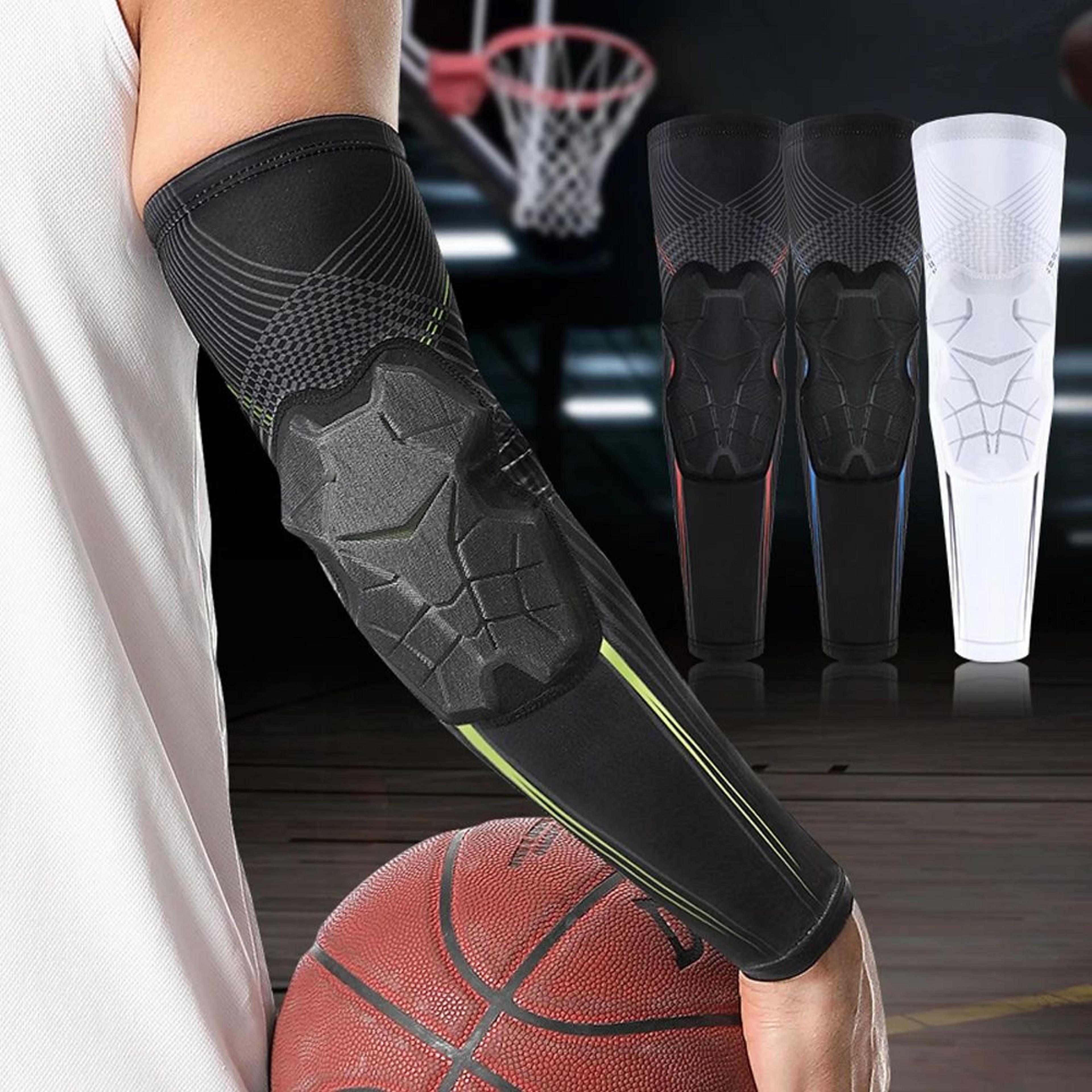 EliteGuard Compression Elbow Sleeve With Protective Pad For Basketball Volleyball And Sports 1