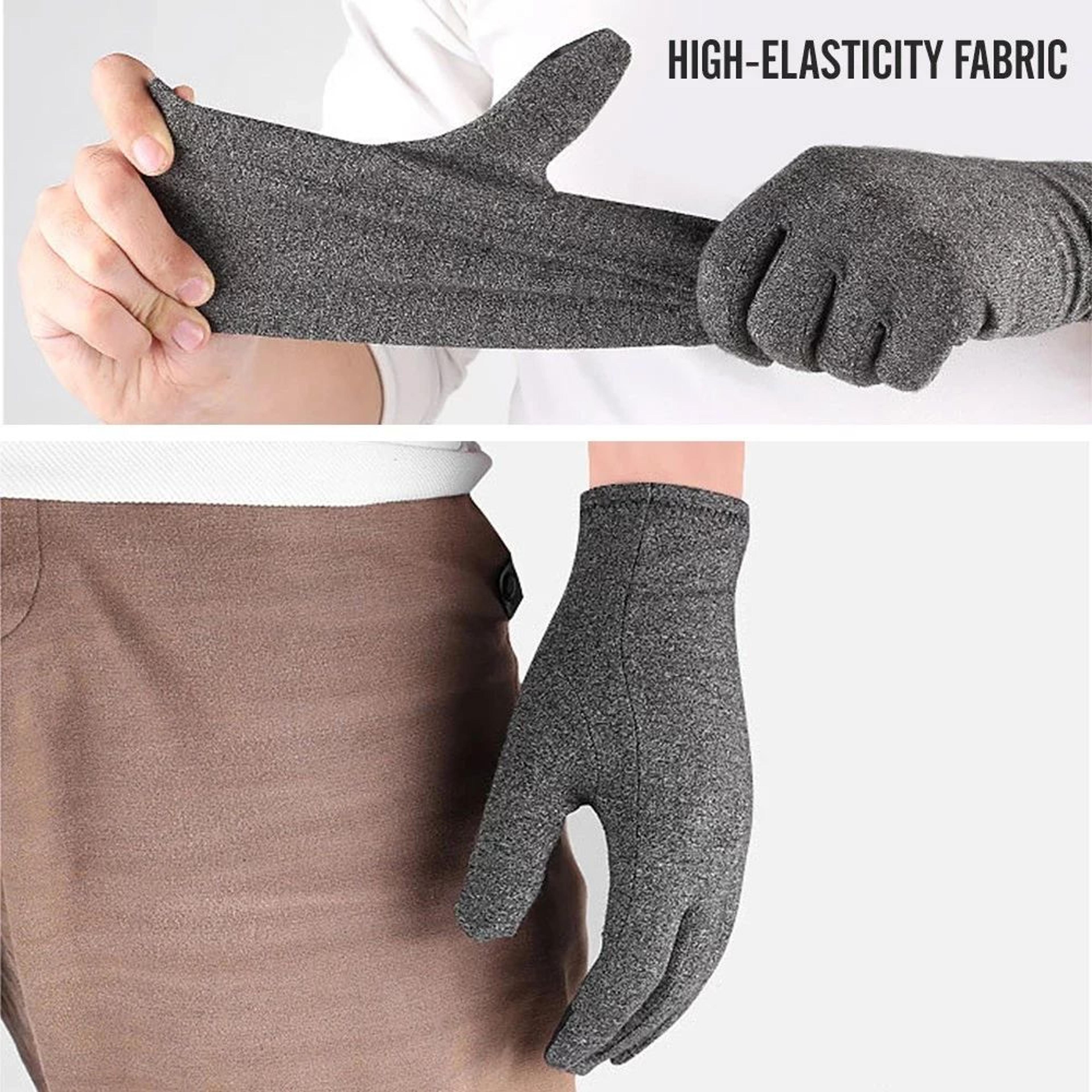 FlexRelief Full Finger Compression Arthritis Gloves For Men And Women Hand And Wrist Support 4