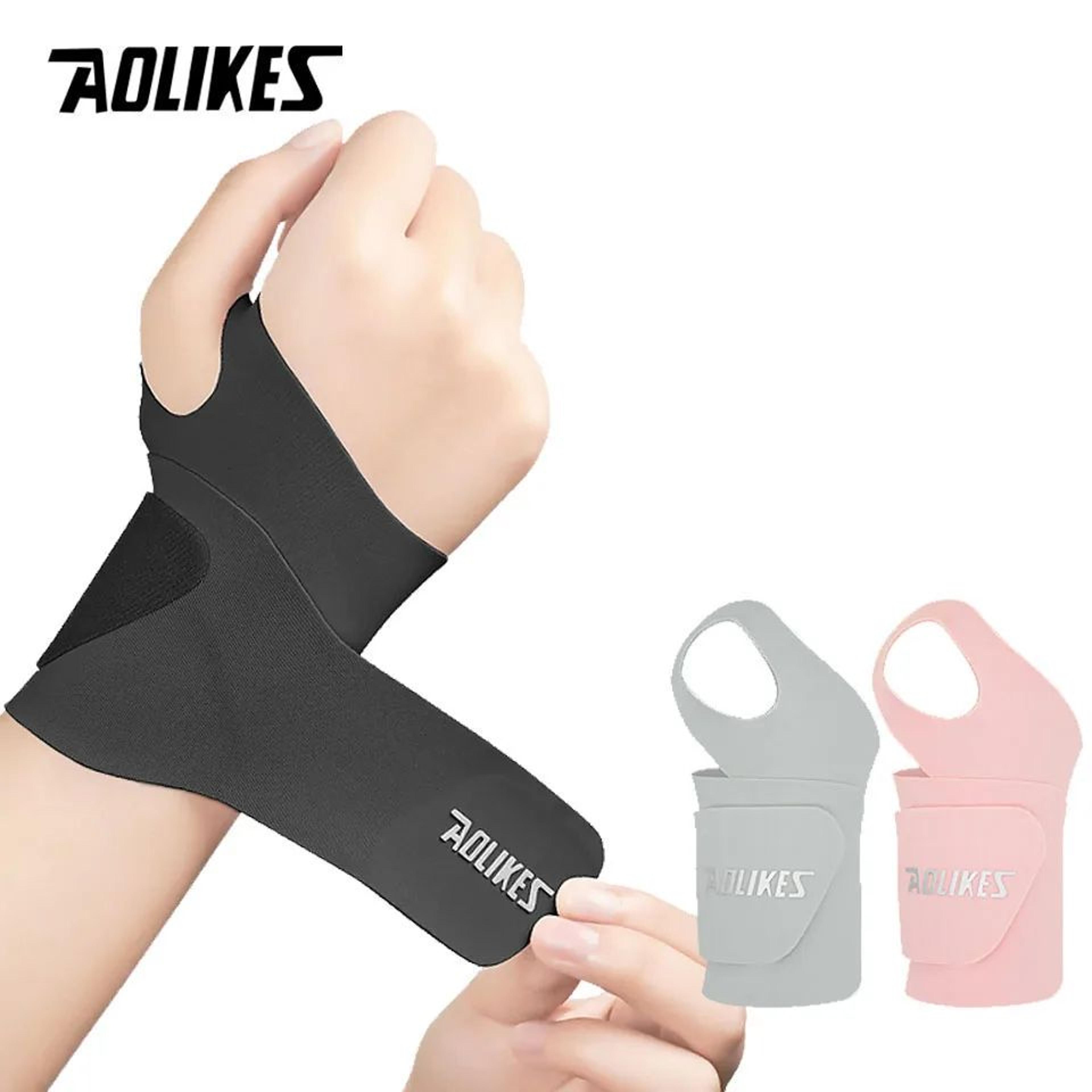 aolikes ultra thin wrist brace adjustable wrist support wrap