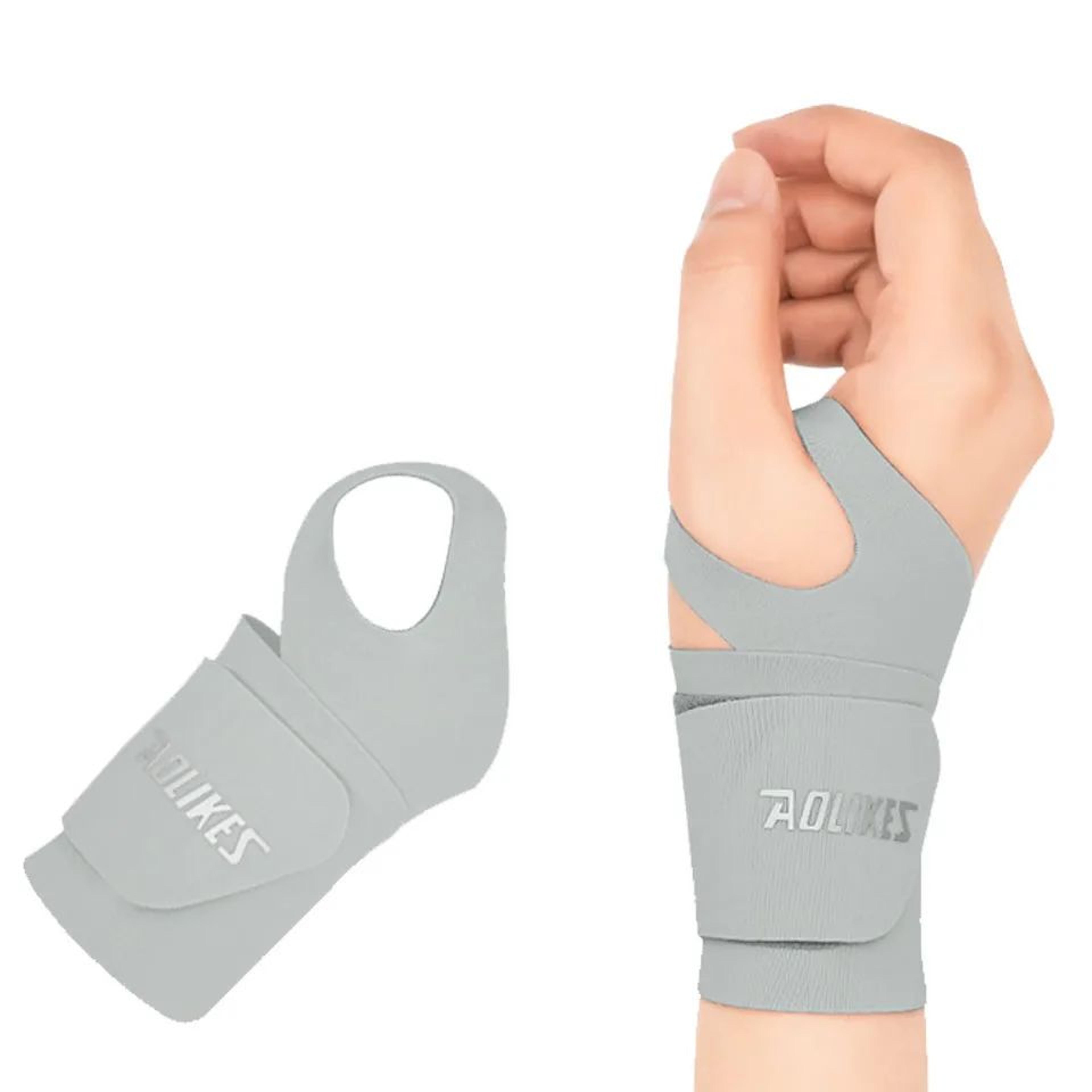 AOLIKES Ultra Thin Wrist Brace Adjustable Wrist Support Wrap 8