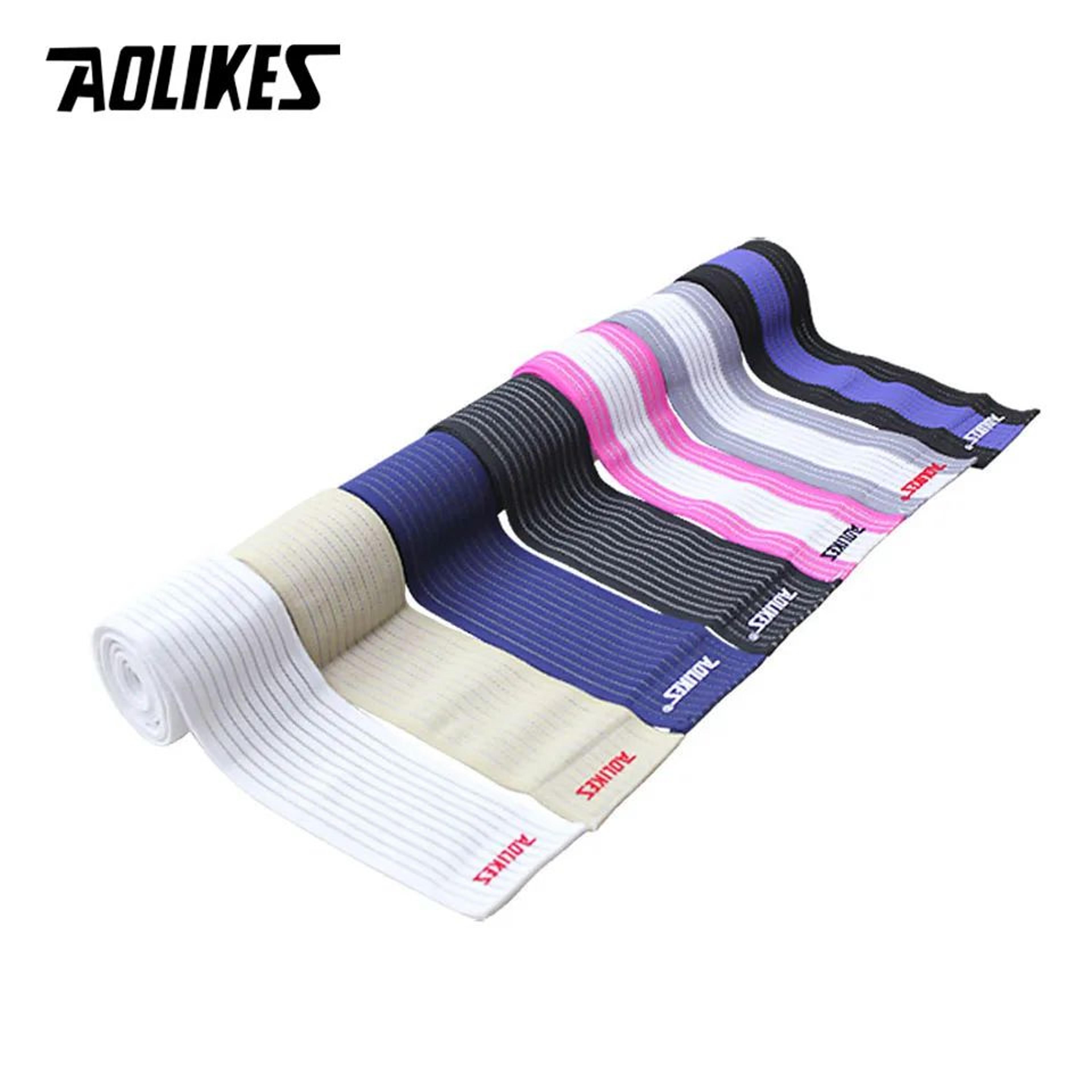 AOLIKES Compression Wrist Brace Adjustable Wrist Support Wrap For Gym Sports And Daily Use 4