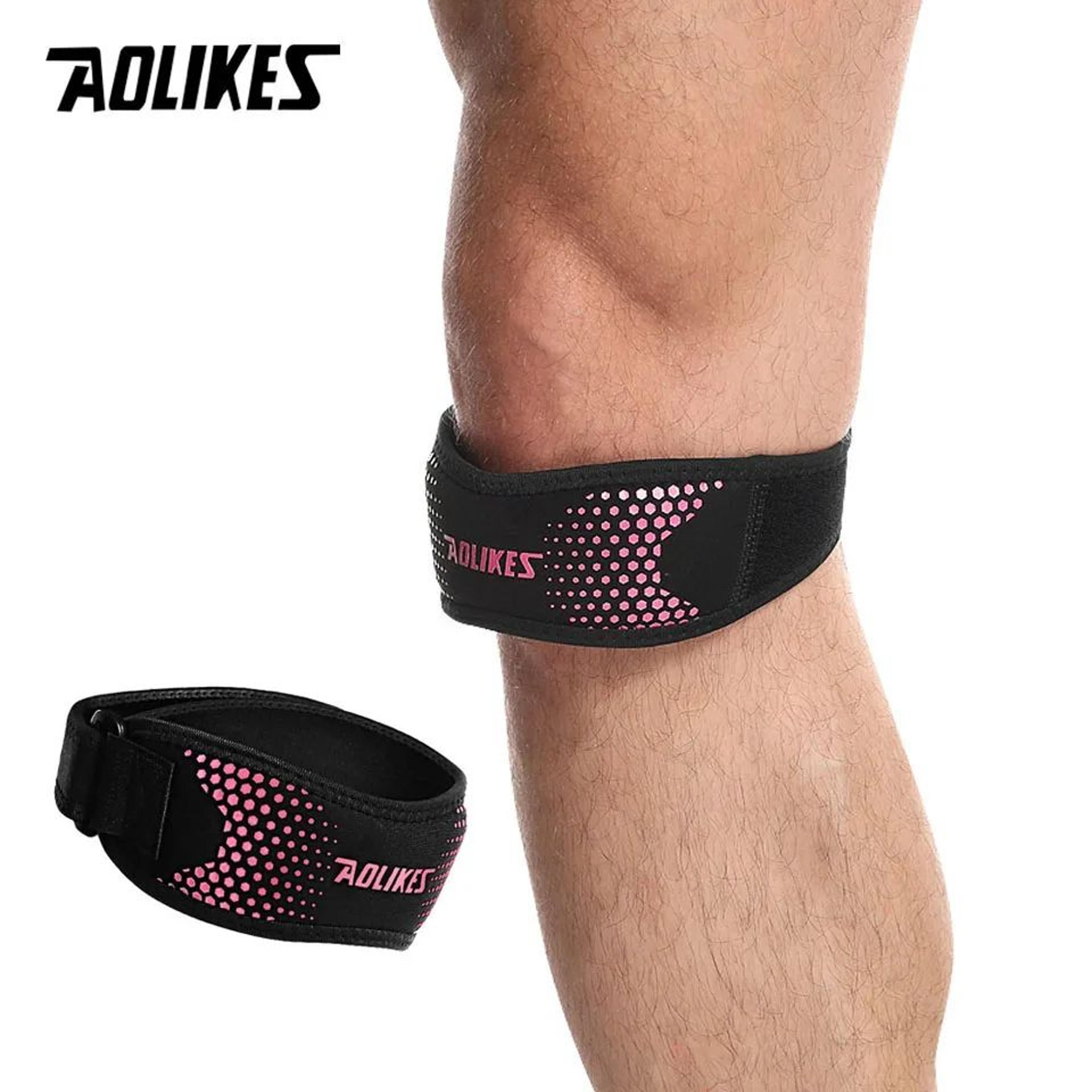 AOLIKES Adjustable Patella Knee Strap Knee Brace For Knee Support And Sports Pain Relief 8