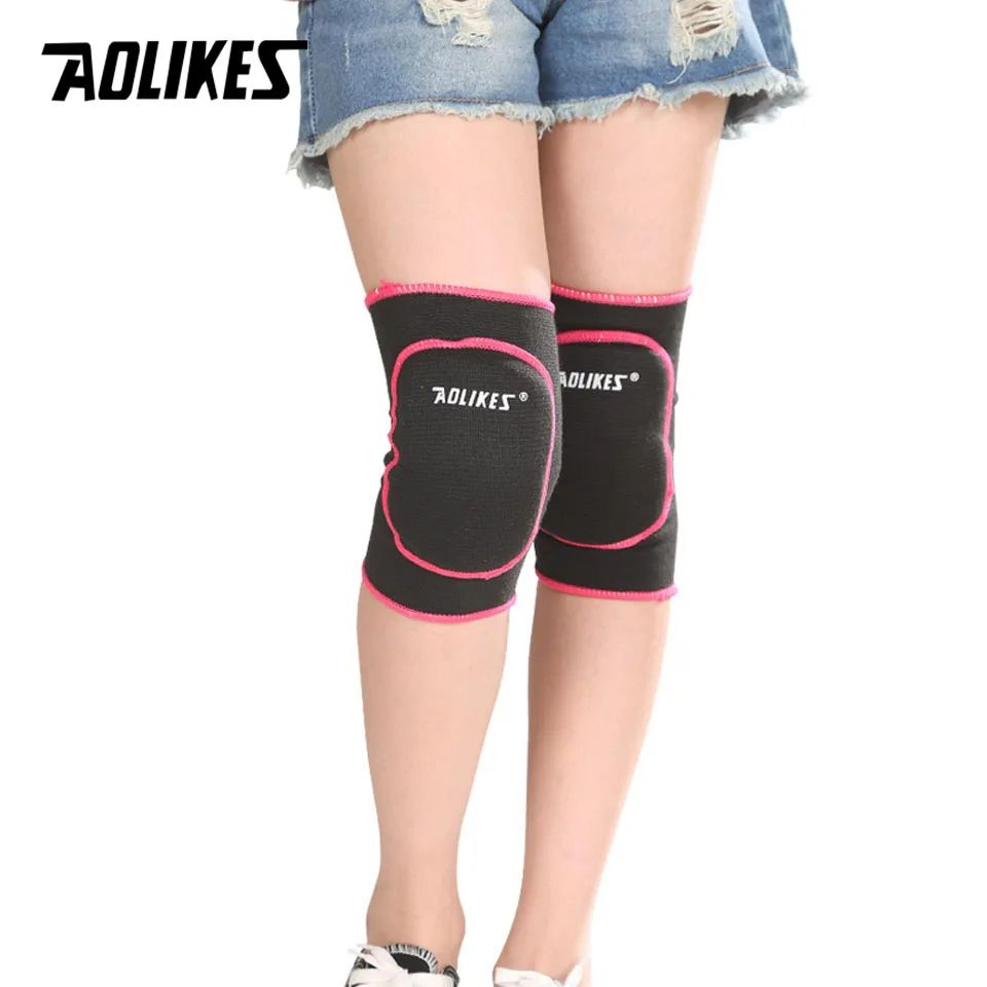 AOLIKES Kids Knee Pads Thick Sponge Knee Support For Dance Volleyball Gym And Sports 2
