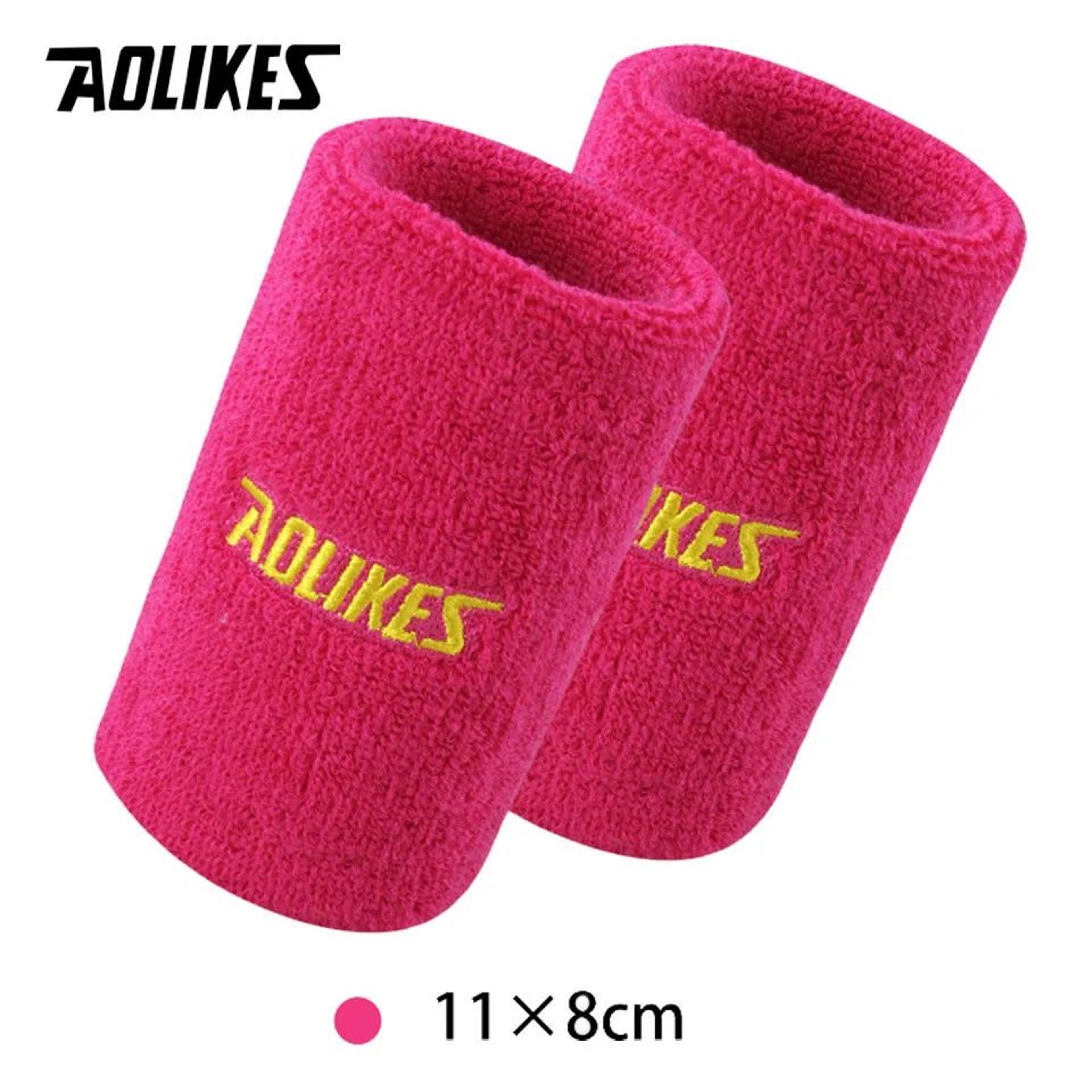 AOLIKES Sports Wrist Sweatband Tennis Wristband For Gym Running And Training 22