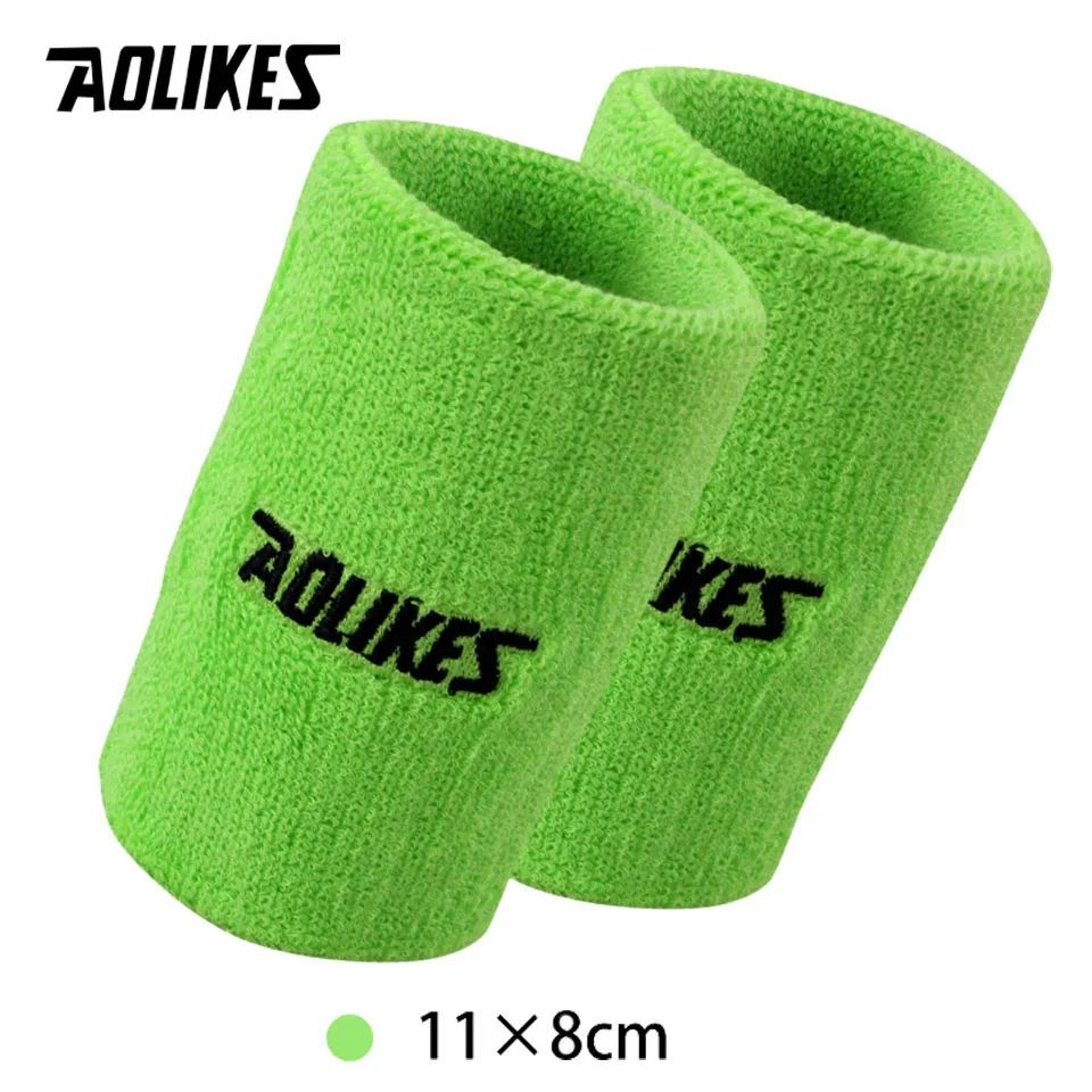 AOLIKES Sports Wrist Sweatband Tennis Wristband For Gym Running And Training 24
