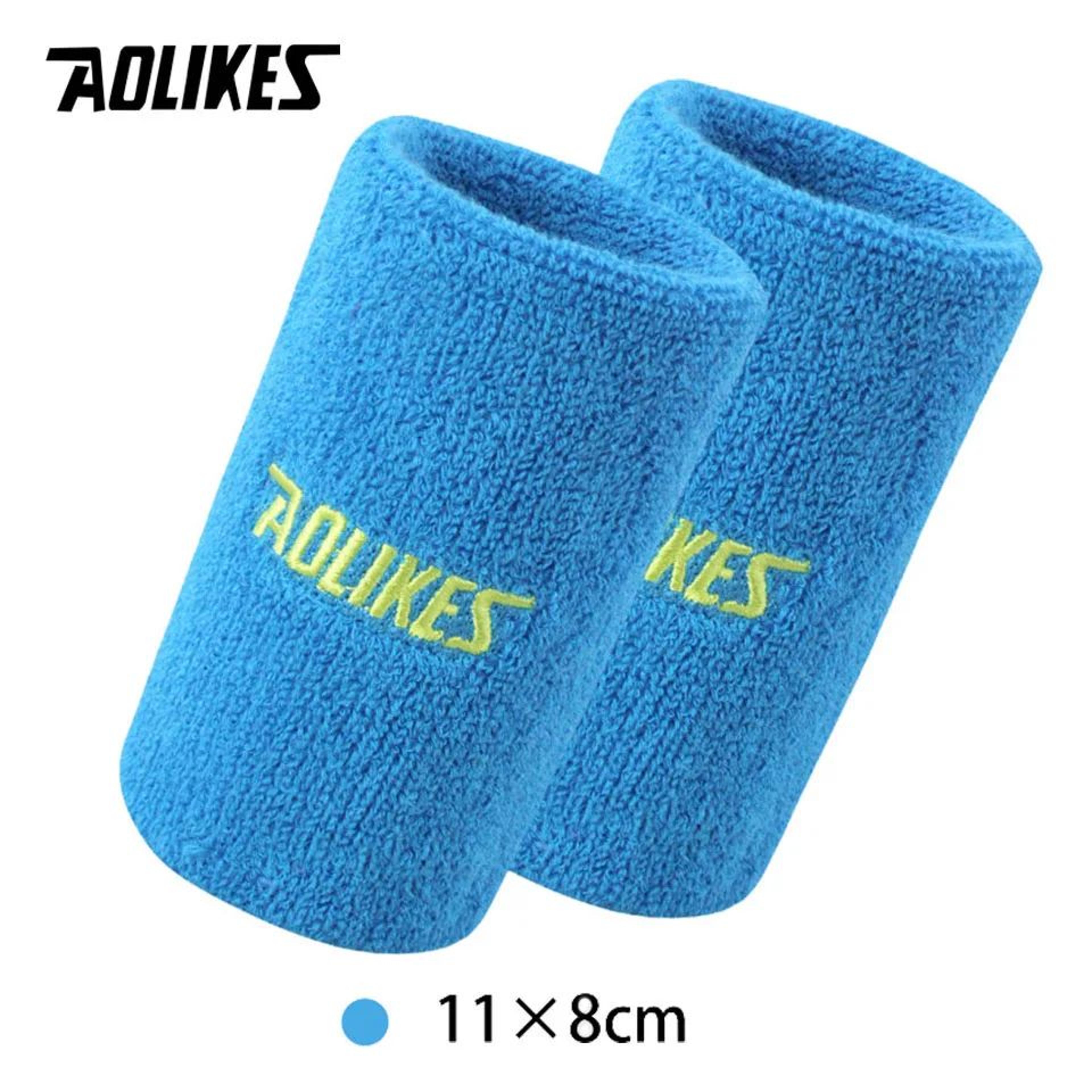 AOLIKES Sports Wrist Sweatband Tennis Wristband For Gym Running And Training 25