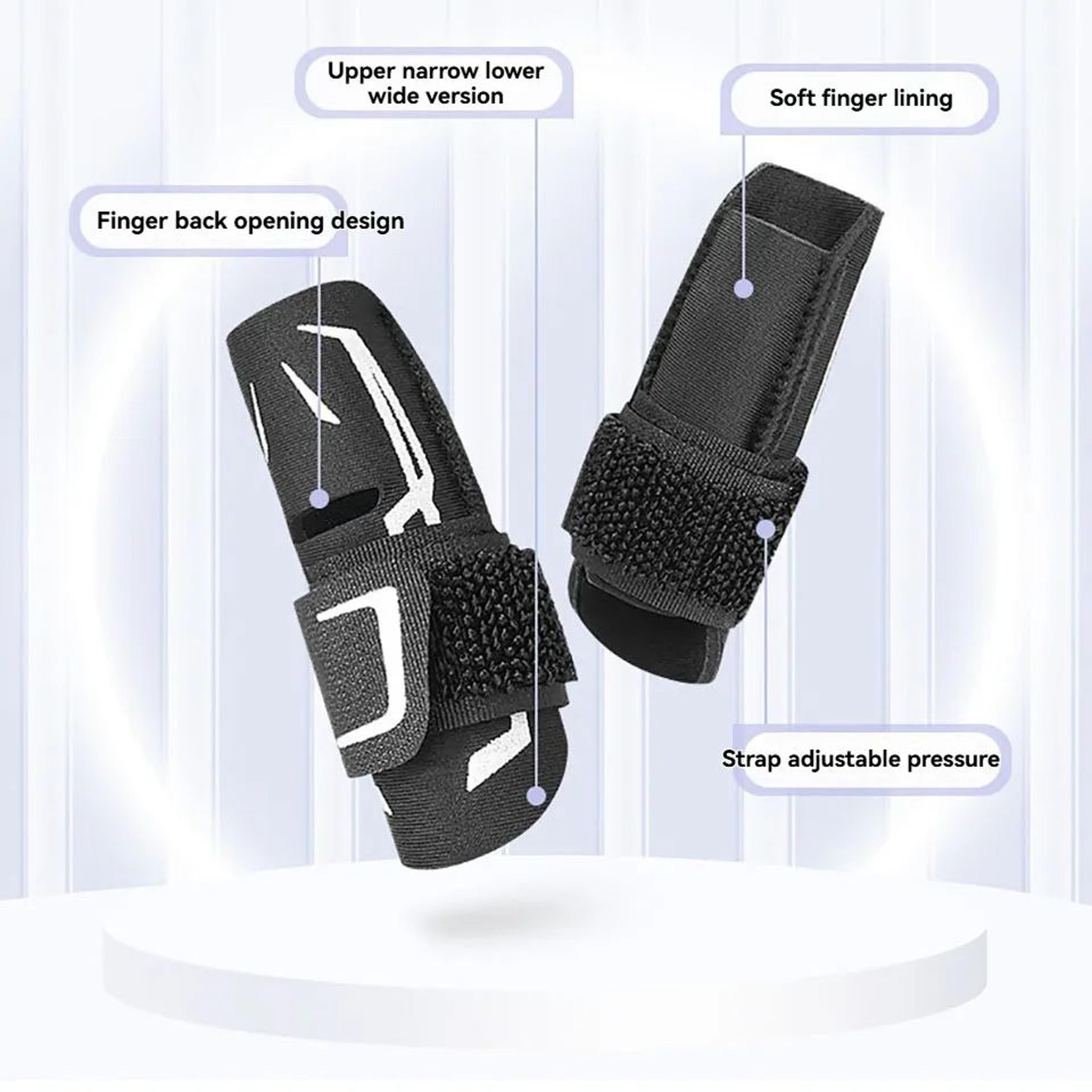 AOLIKES Adjustable Finger Splint And Thumb Splint Brace For Sports And Daily Finger Support 4