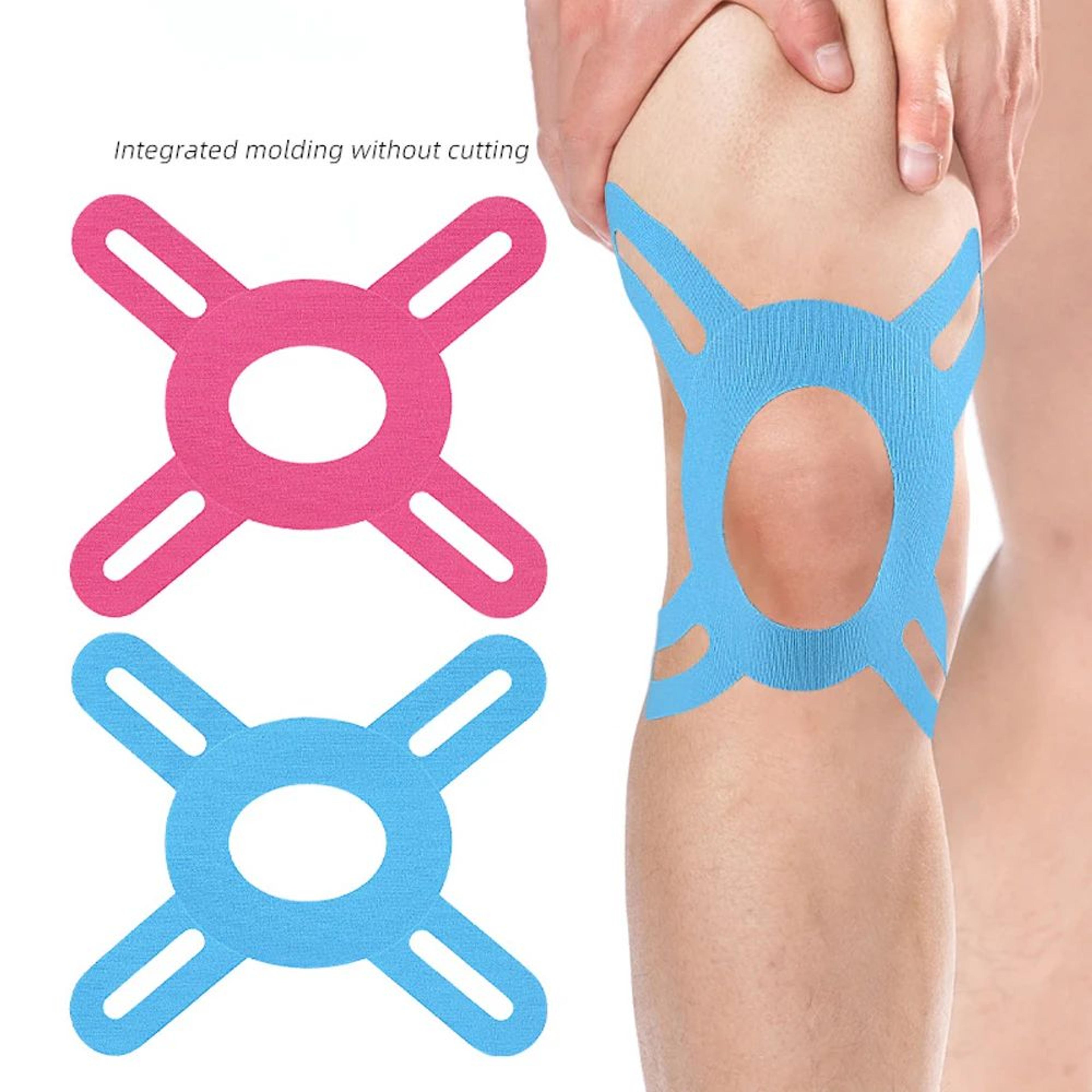 FlexFit Precut Kinesiology Tape For Knees 5 Pack Knee Support Tape For Sports And Recovery 5