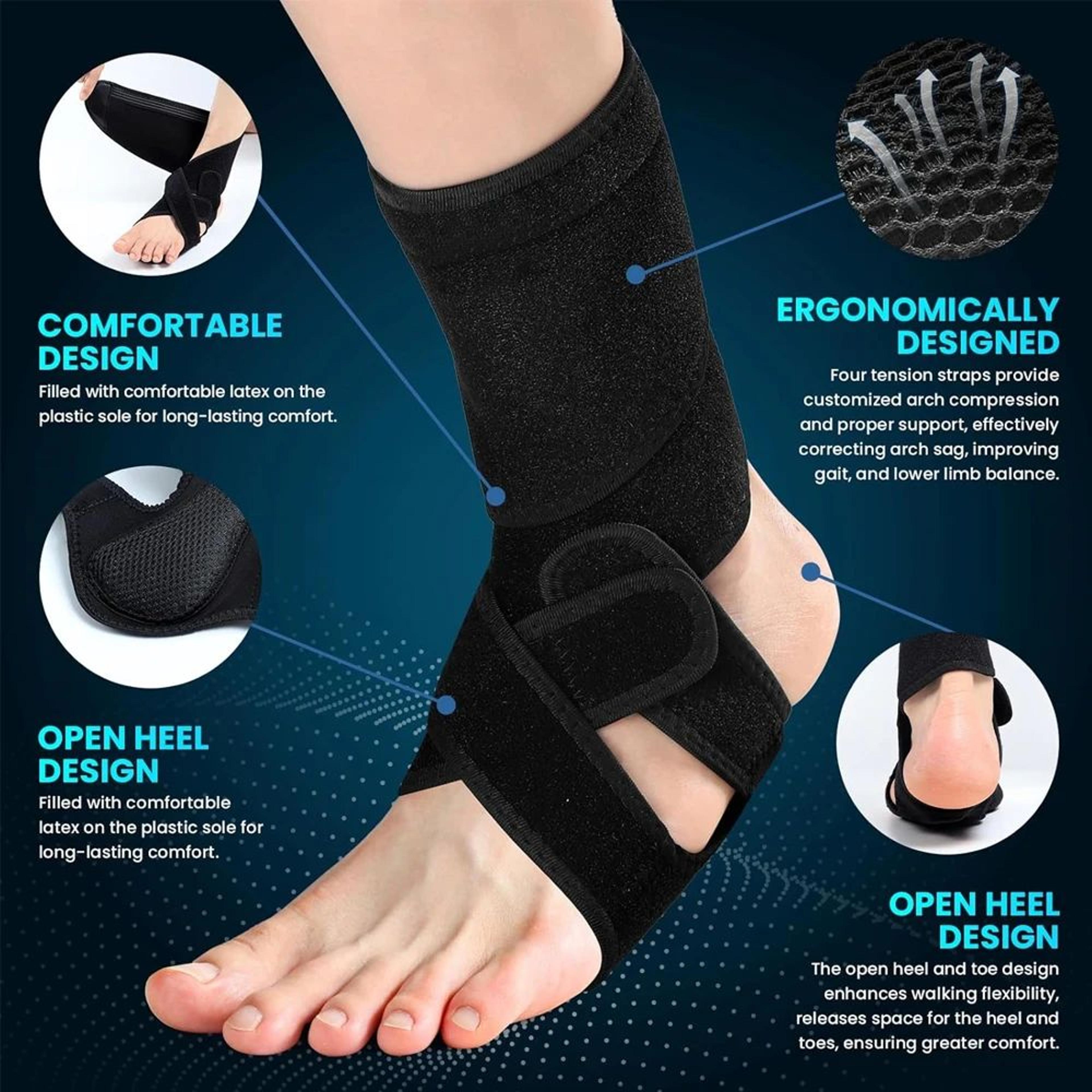 AFO Foot Drop Brace With Adjustable Ankle Support For Walking And Plantar Fasciitis 1