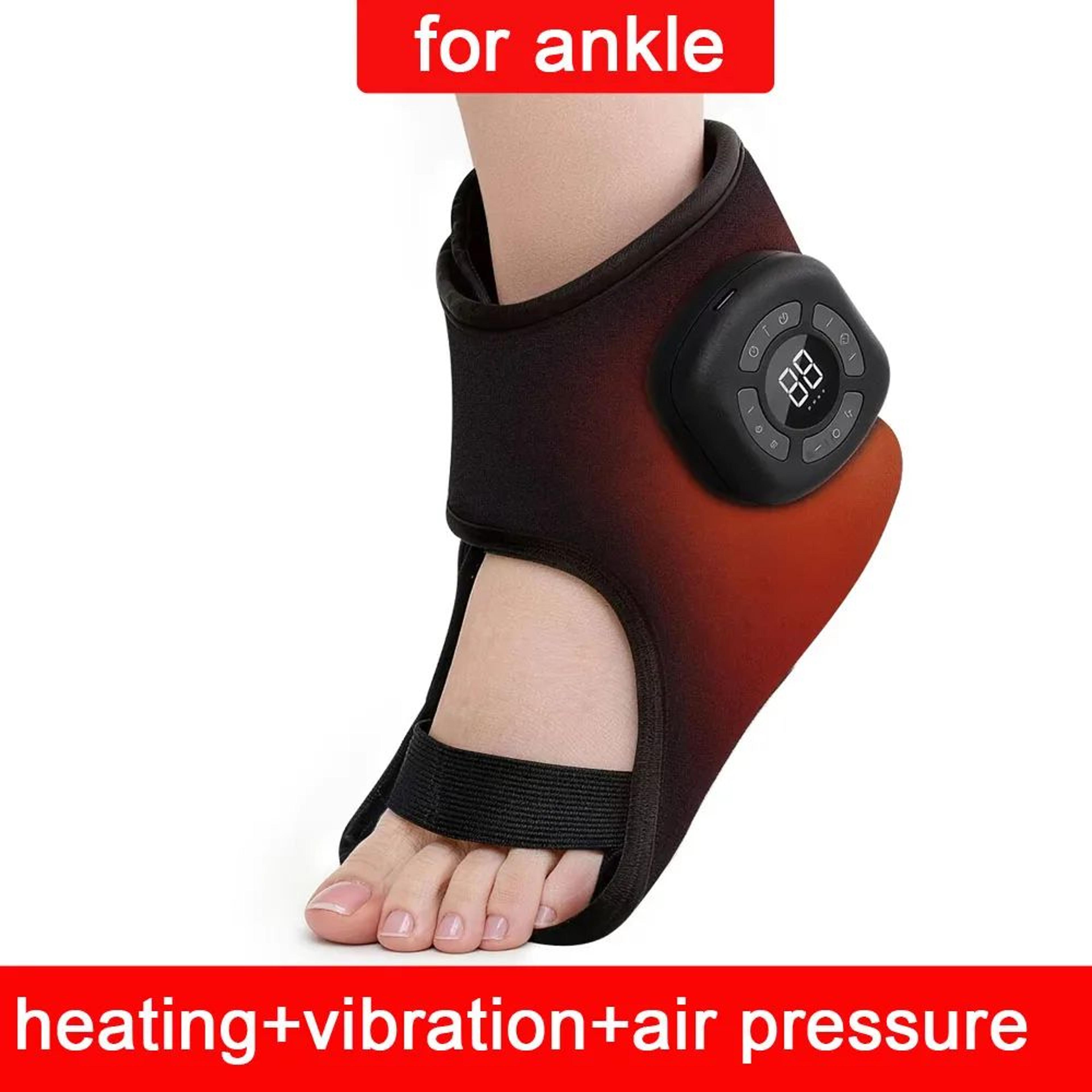 ComfortWrap Ankle Massager With Heat And Air Compression  Cordless Foot Massager Sleeve 6