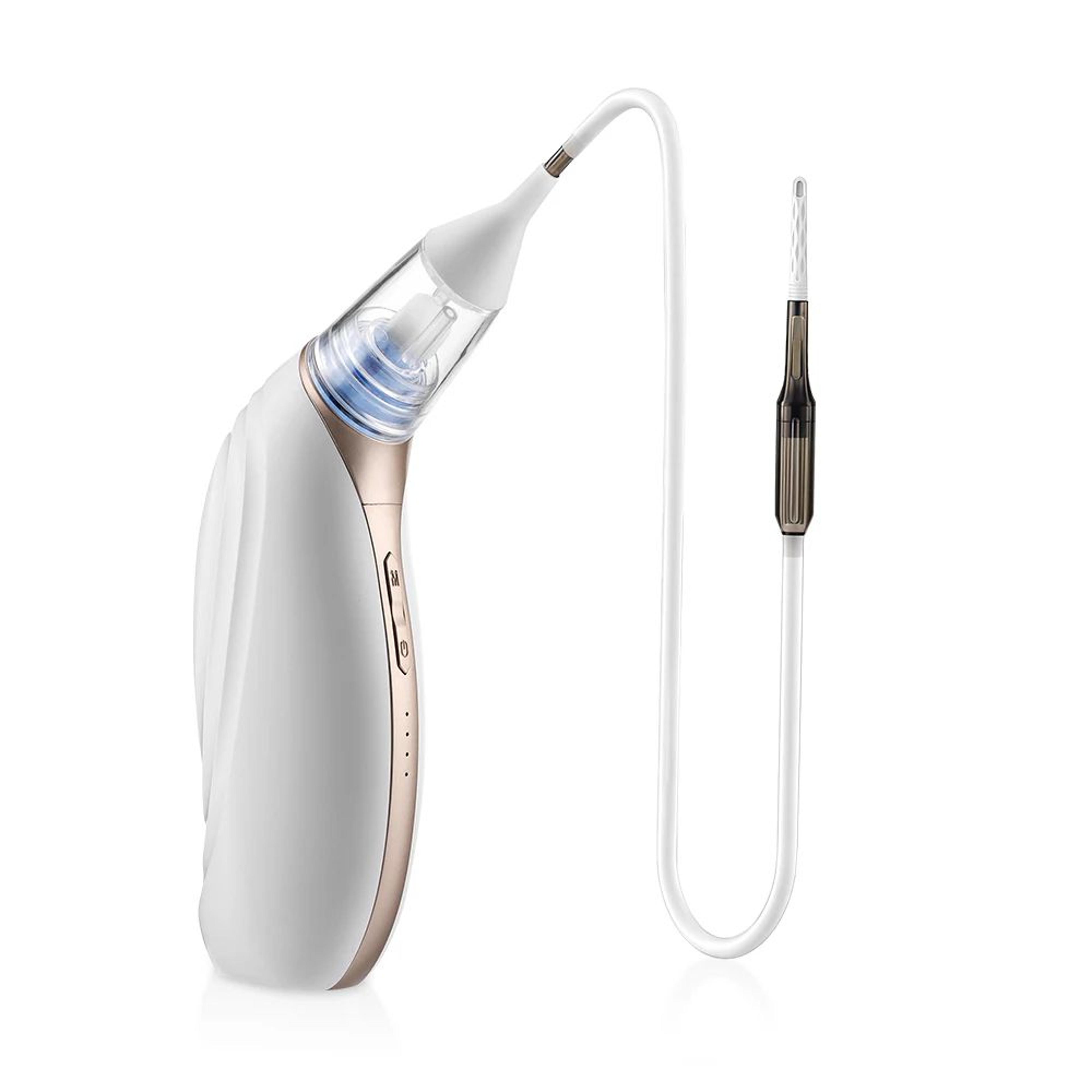 GentleGlow Electric Baby Nasal Aspirator And Ear Wax Removal Kit With 3Speed Suction Rechargeable C 6