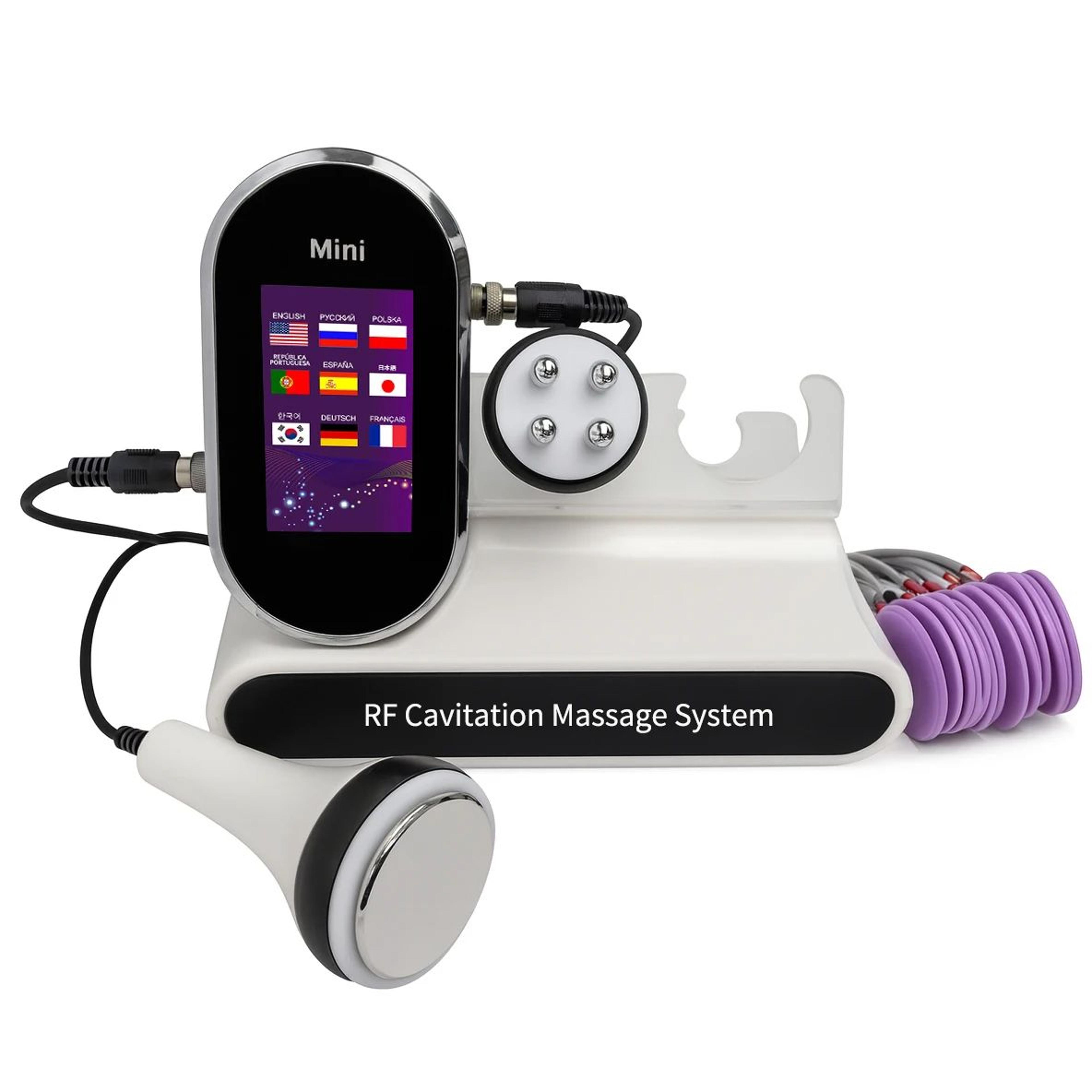 Ultrasonic Cavitation Machine With EMS Muscle Stimulator And Radio Frequency Skin Tightening 4