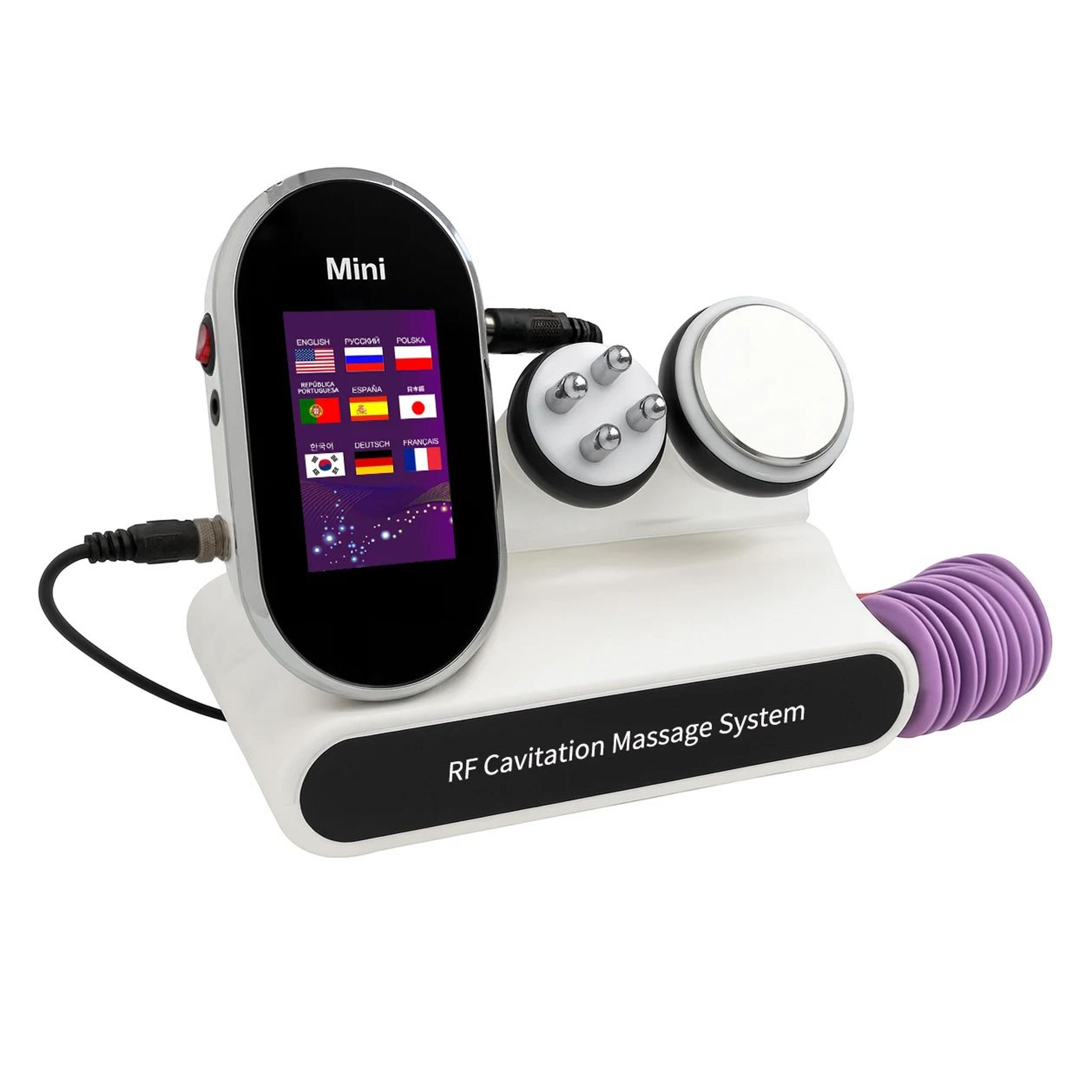 Ultrasonic Cavitation Machine With EMS Muscle Stimulator And Radio Frequency Skin Tightening 5