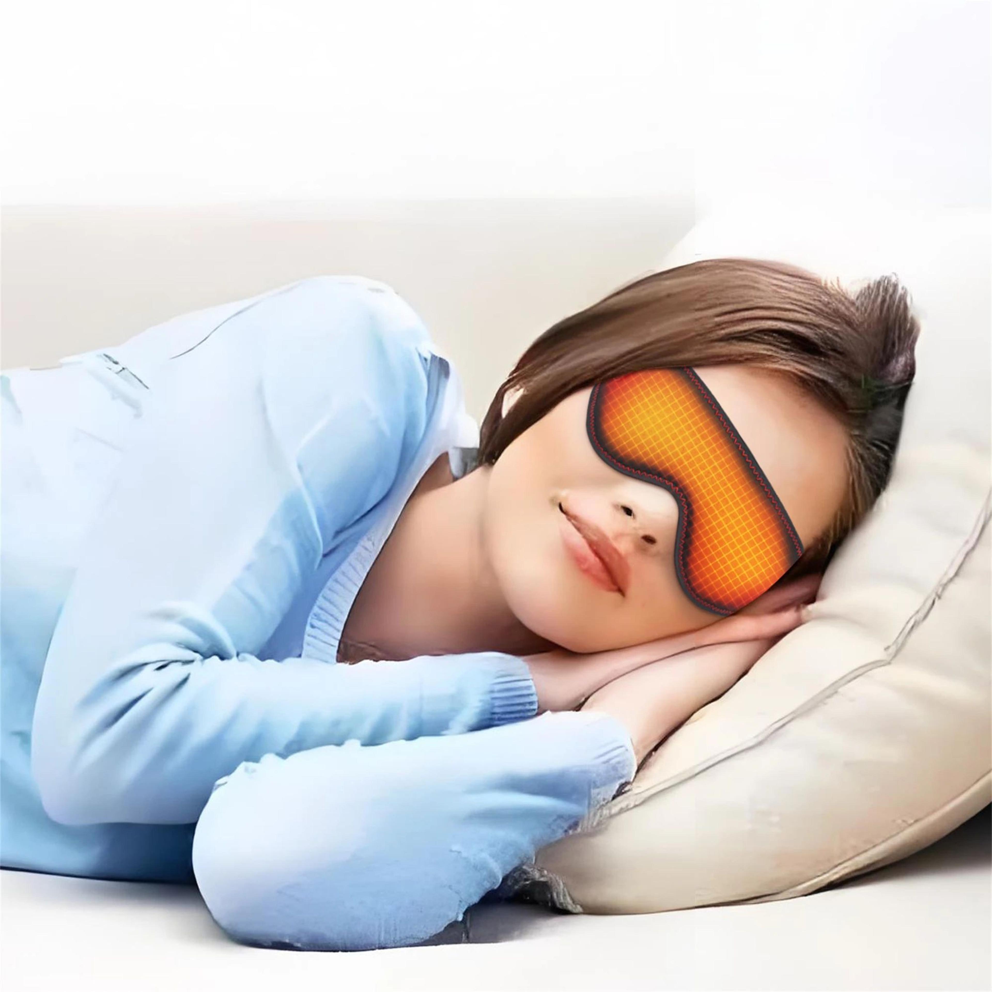 cozywarm heated eye mask for dry eye relief usb warm eye compress sleep eye mask