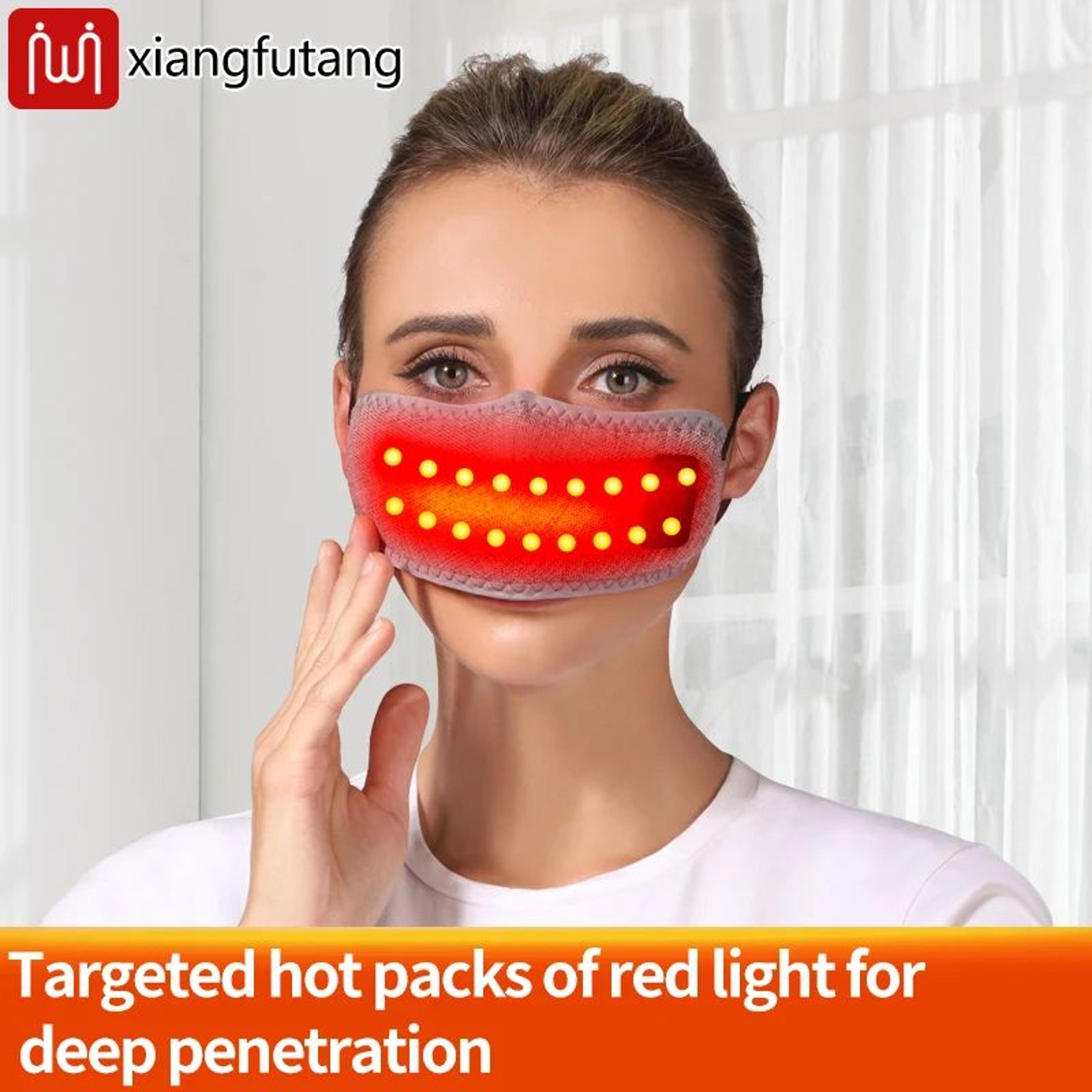 ThermaNose Heated Nose Warmer With Red Light Therapy For Stuffy Nose Relief And Cold Weather Comfor 2