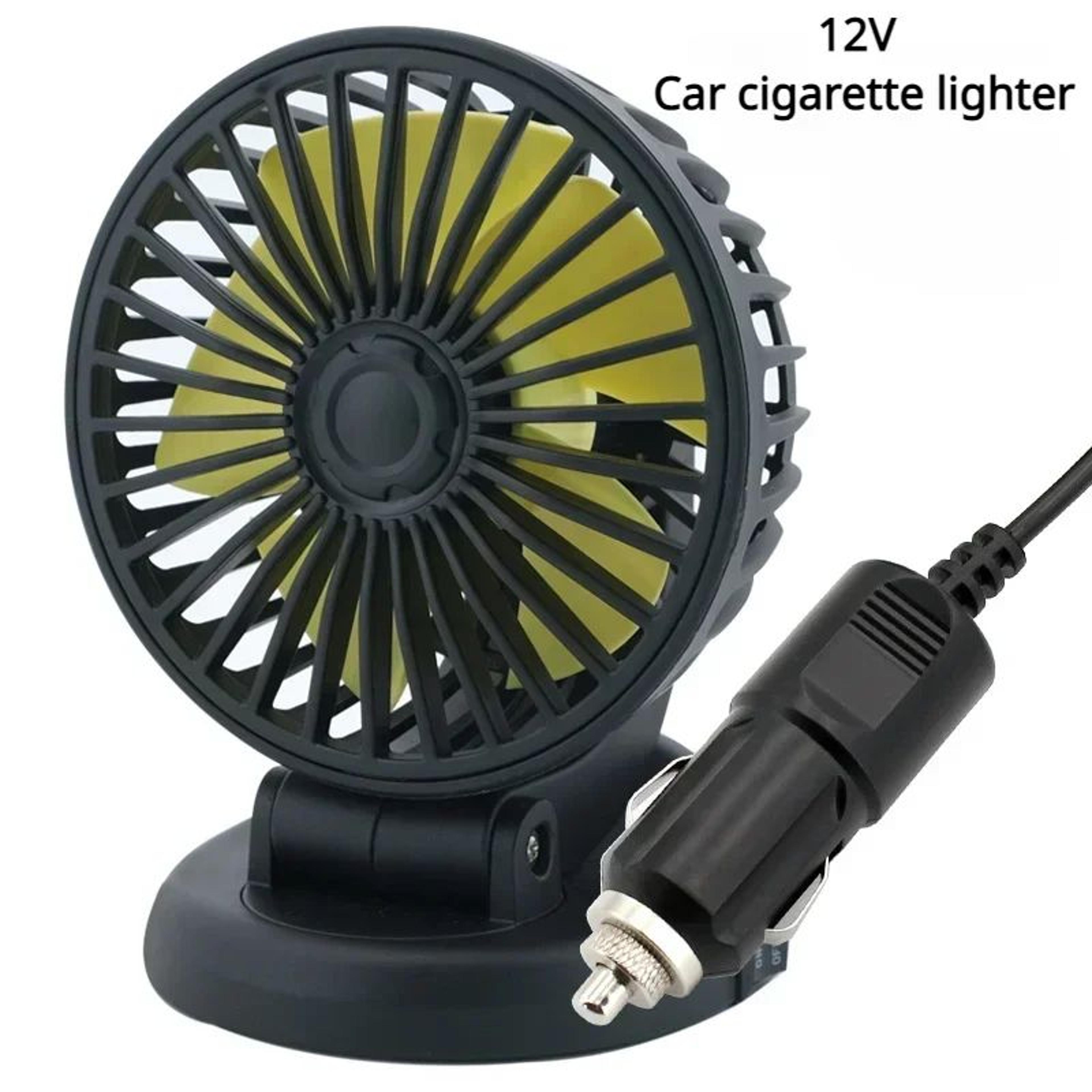 Heavy Duty 360 Adjustable Car Cooling Fan With USB 12V 24V Power For Cars Trucks RVs 10