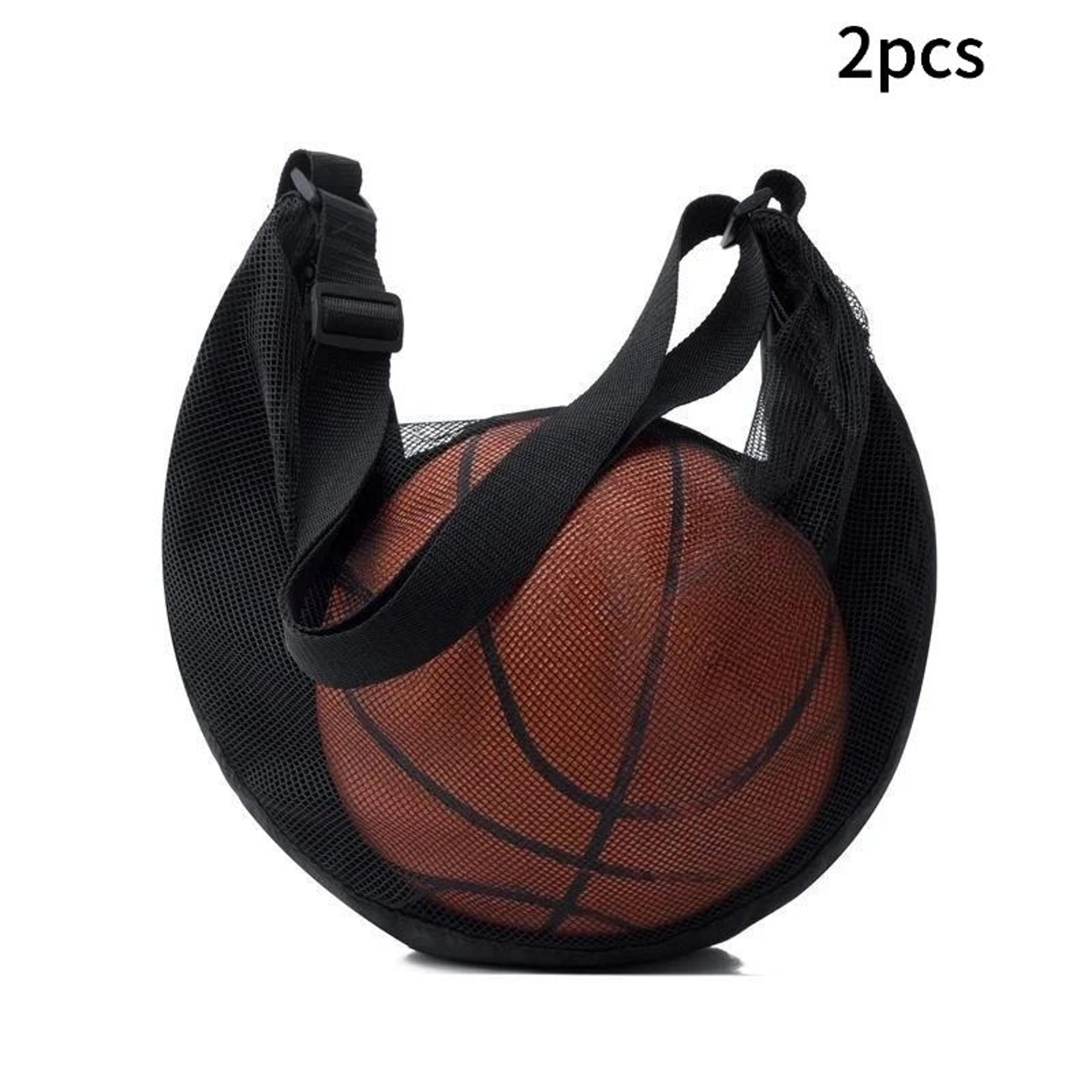 Single Mesh Basketball Bag With Adjustable Strap For Soccer And Volleyball 7