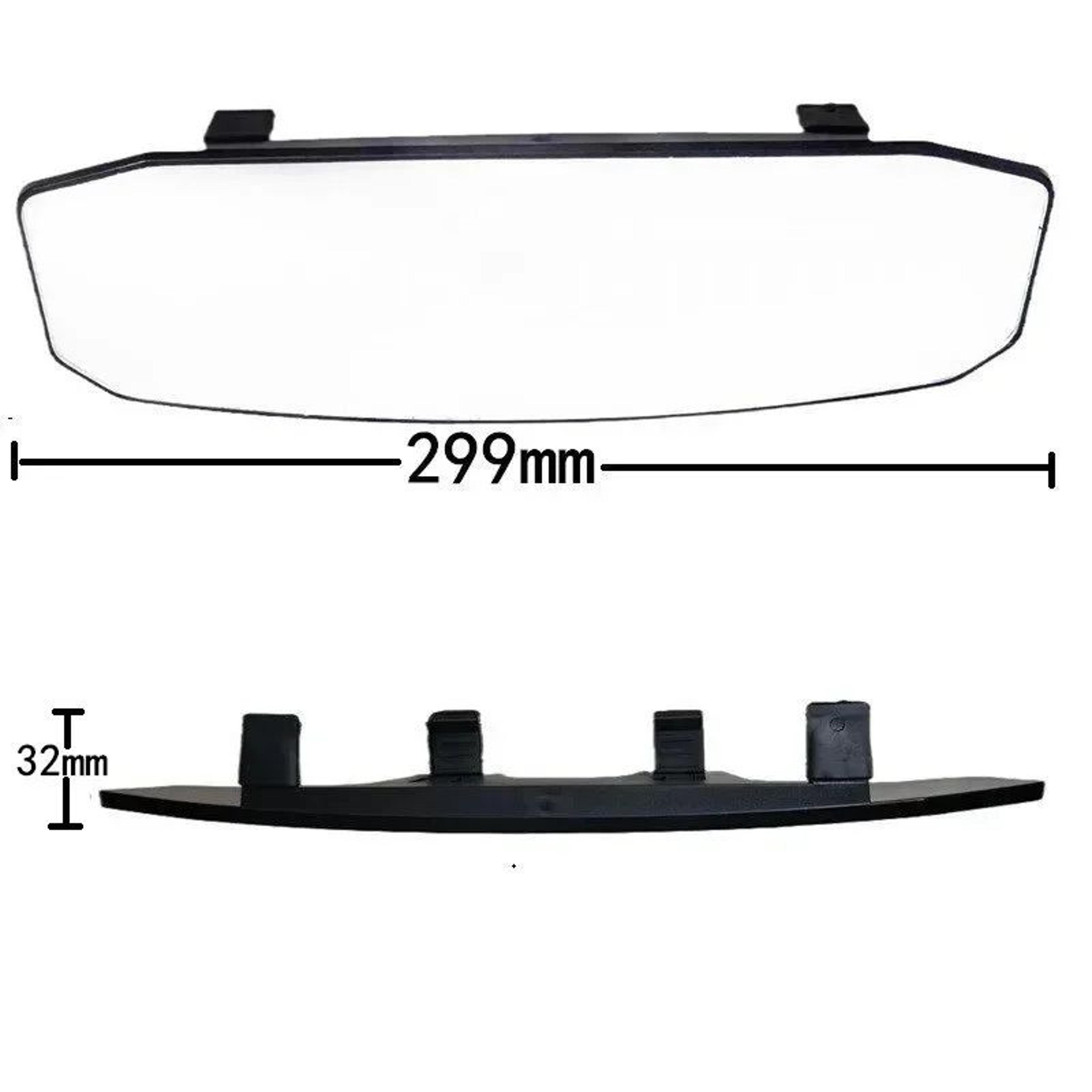 Panoramic Wide Angle Rear View Mirror Anti Glare Universal Clip On Car Interior Mirror 5