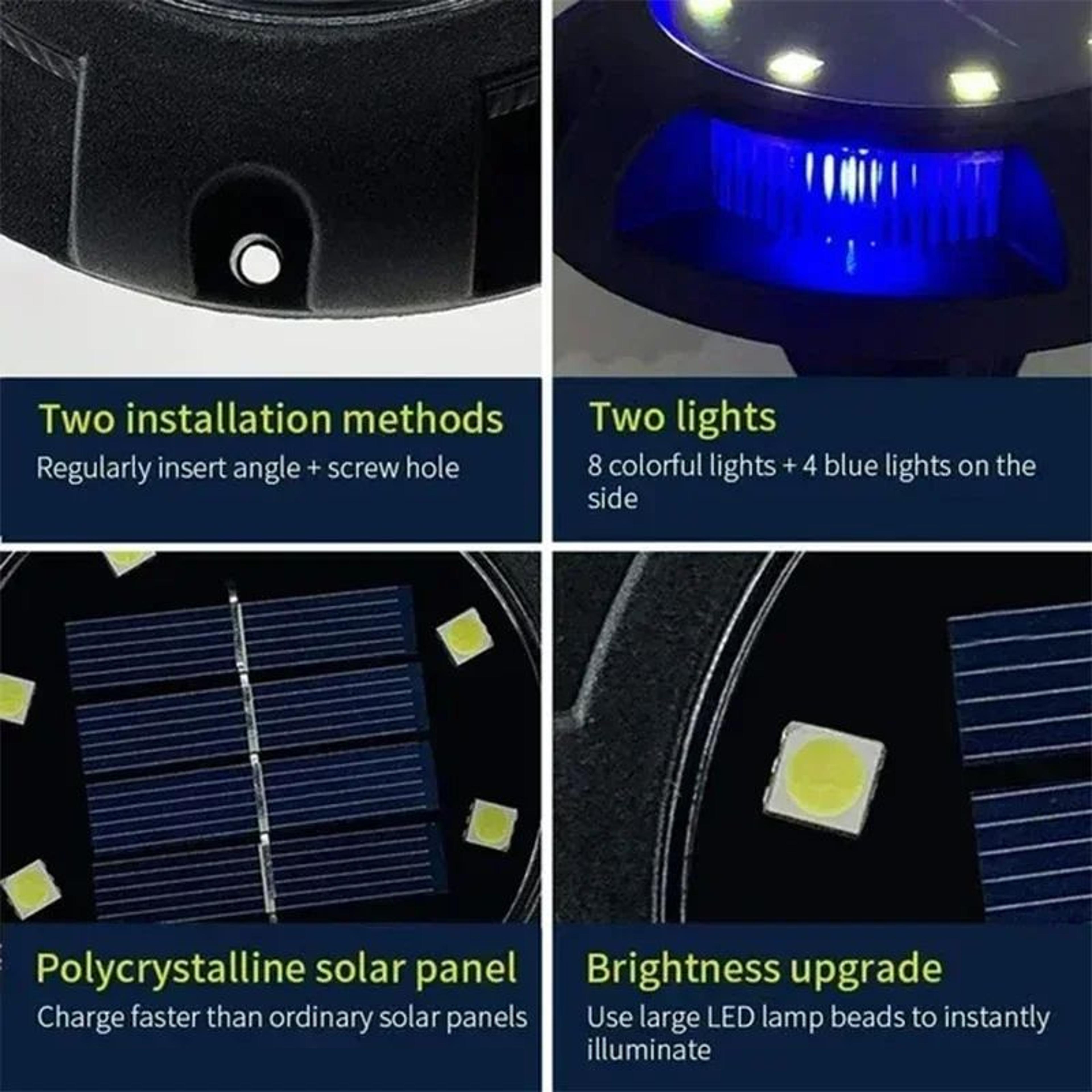 SolarGlow Waterproof Solar Ground Lights For Pathways Gardens And Driveways 5