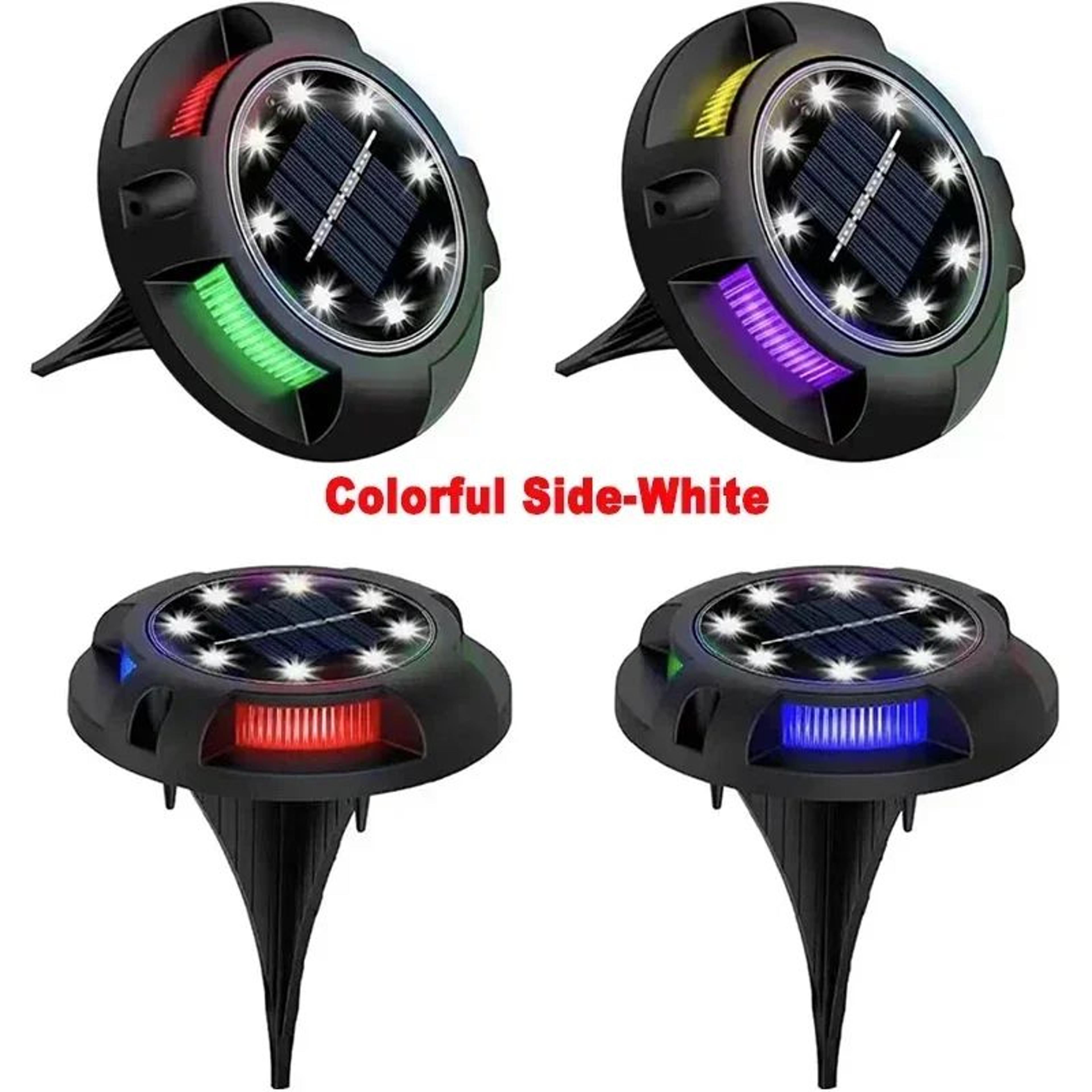 SolarGlow Waterproof Solar Ground Lights For Pathways Gardens And Driveways 10