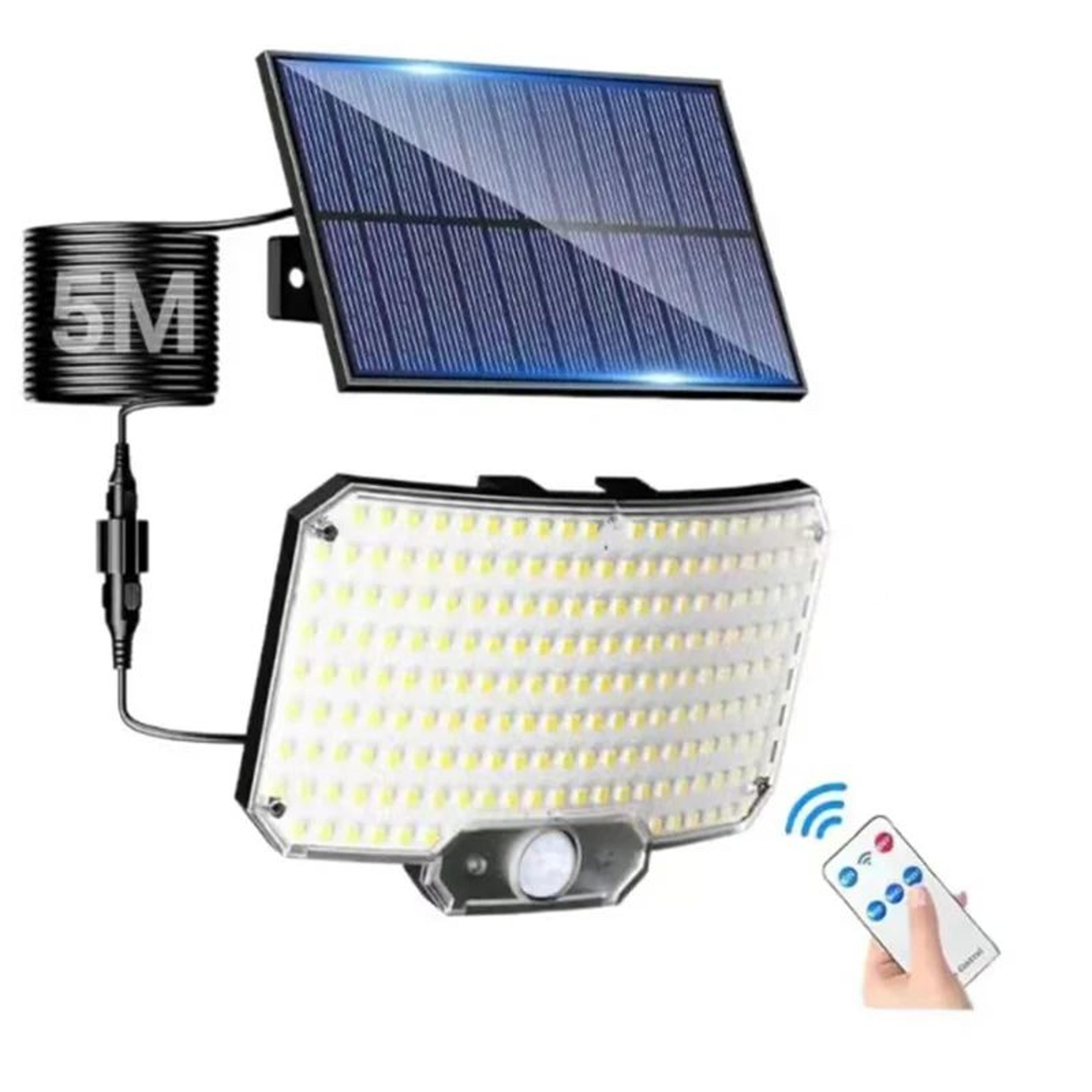 Solar Motion Sensor Wall Light IP65 Waterproof Outdoor Security LED Lamp 6