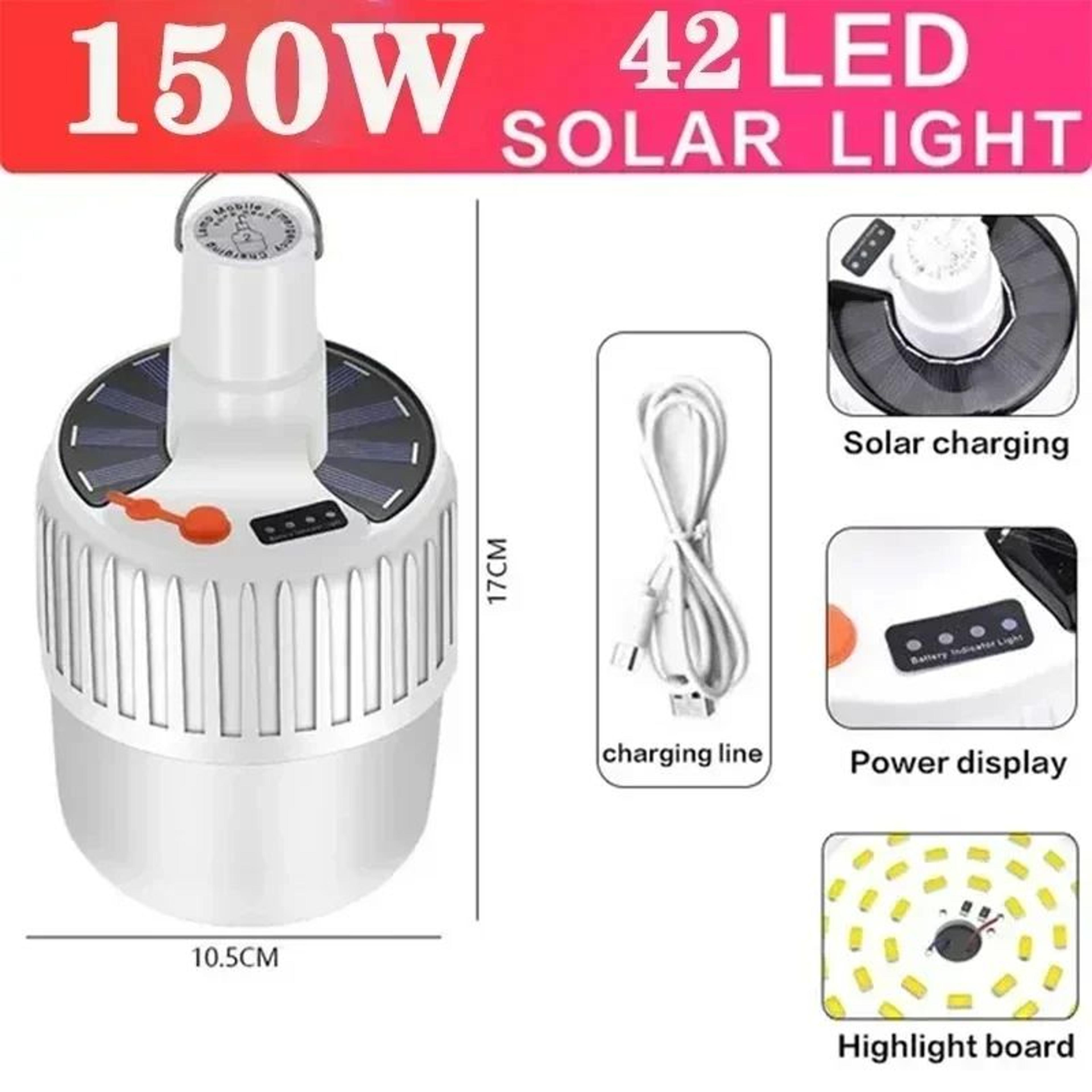 Solar Camping Light LED Camping Lantern With Hanging Hook For Camping Hiking Emergency 1Pc 2Pcs 9