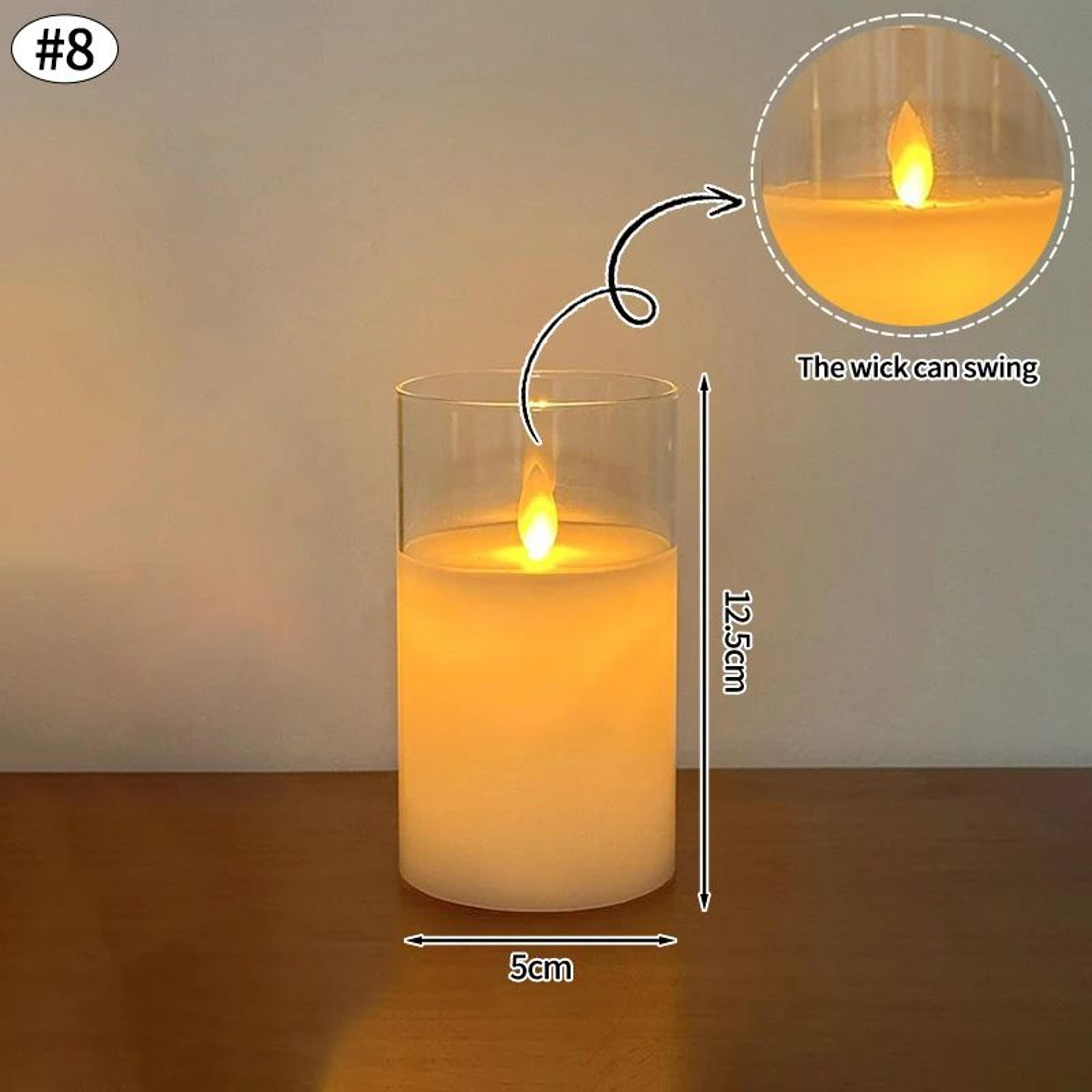 Flameless LED Candles Battery Operated Tea Lights For Wedding And Home Decor 7