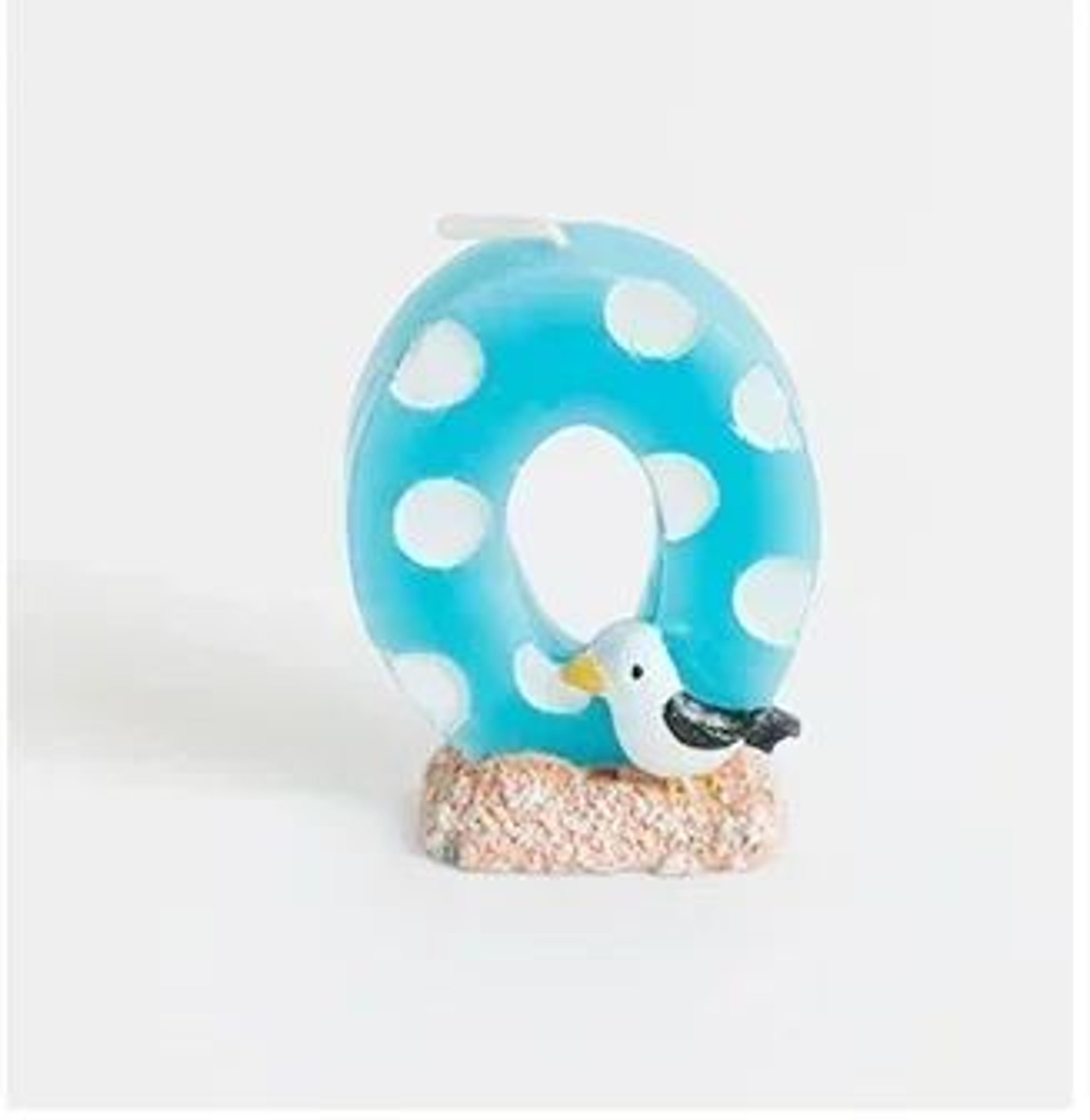 Ocean Theme Number Birthday Candle Cake Topper For Beach And Under The Sea Party Decorations 6
