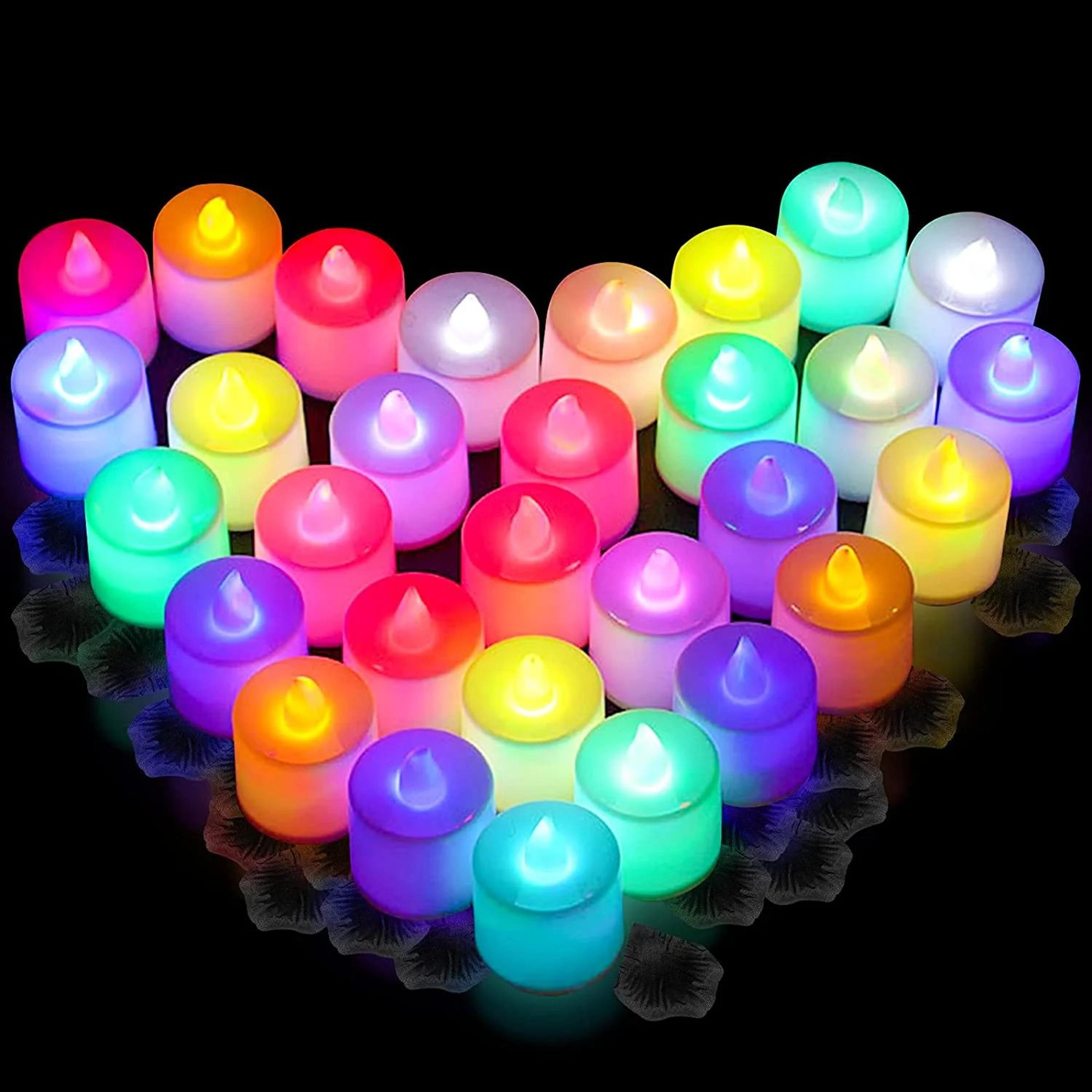 Flameless LED Tea Lights Battery Operated Candles 3 6 12 24 Pack For Wedding Home Party Decor 2