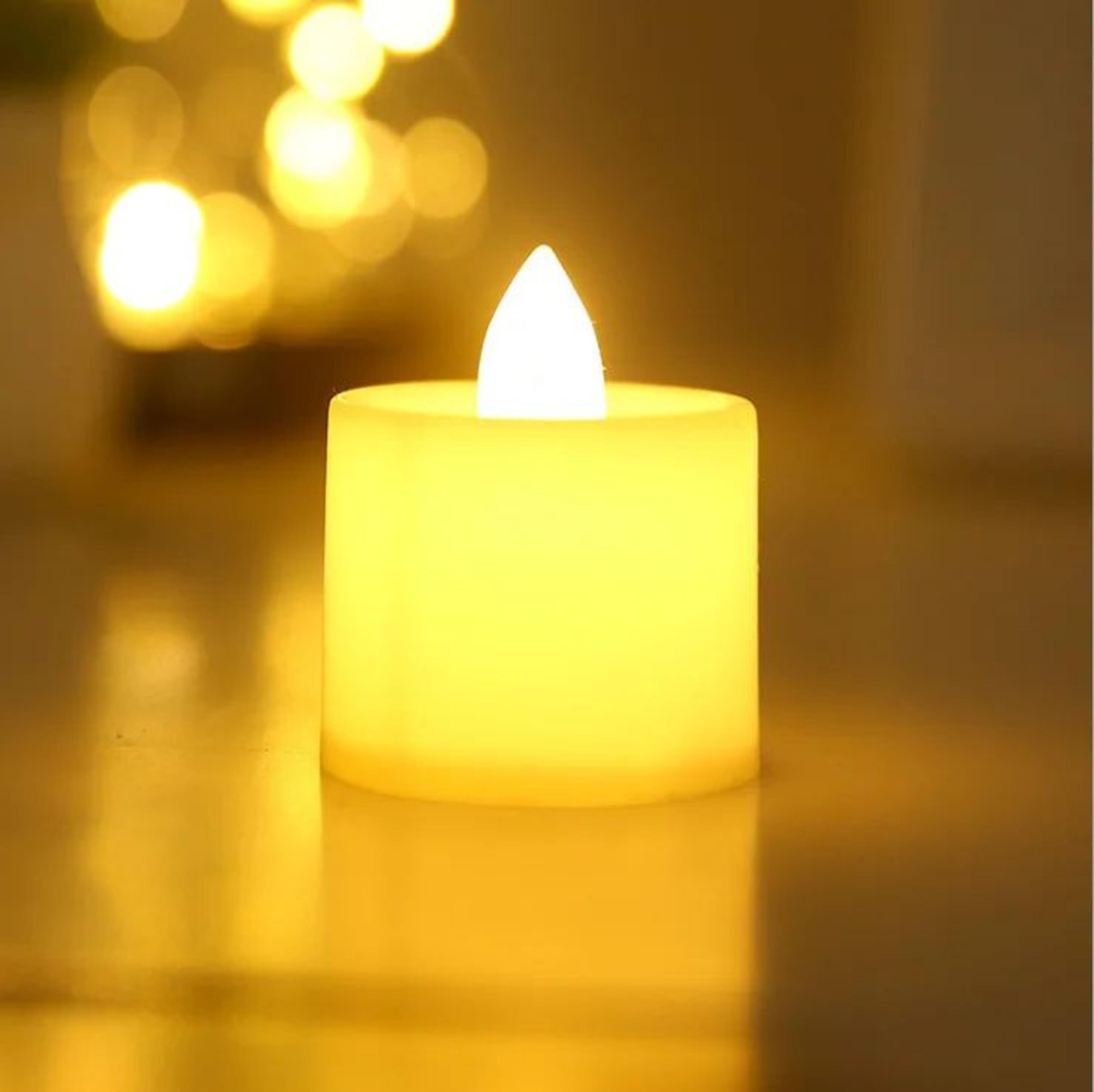 Flameless LED Tea Lights Battery Operated Candles 3 6 12 24 Pack For Wedding Home Party Decor 9