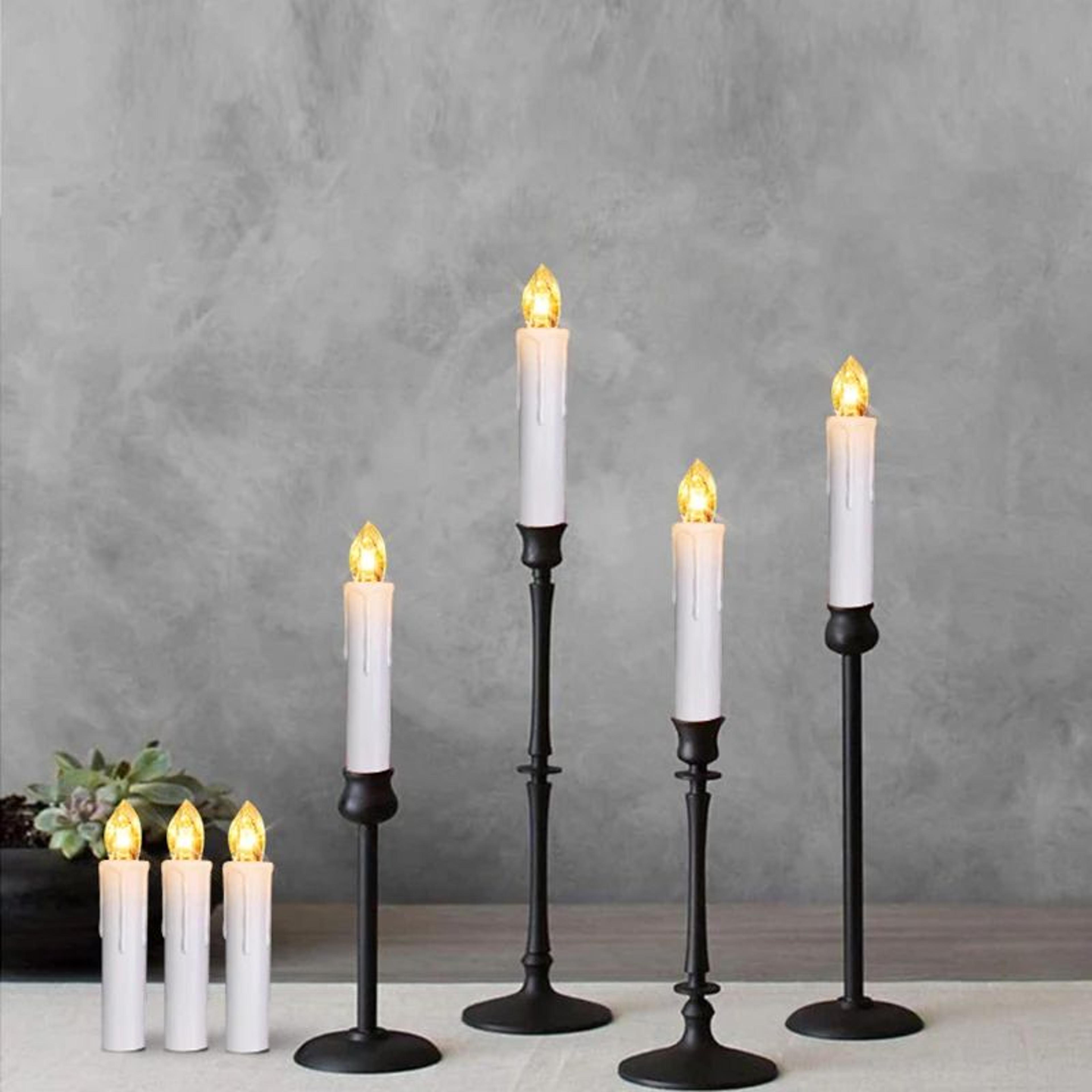 200 Hour Flameless LED Candle With Remote Timer Warm Flickering Battery Operated Decorative Light 3