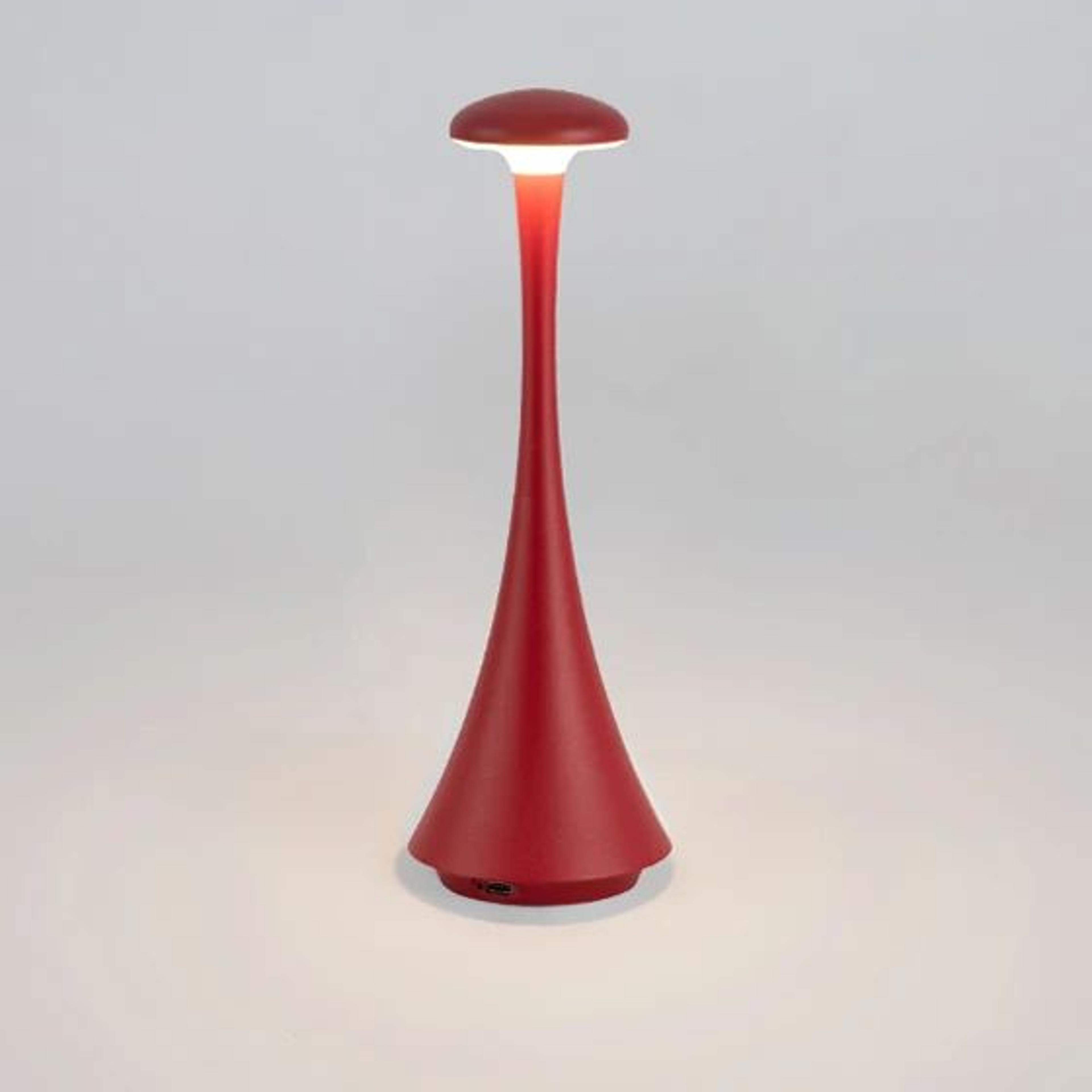 Rechargeable Mushroom Table Lamp USBC Touch Cordless LED Bedside Light 11