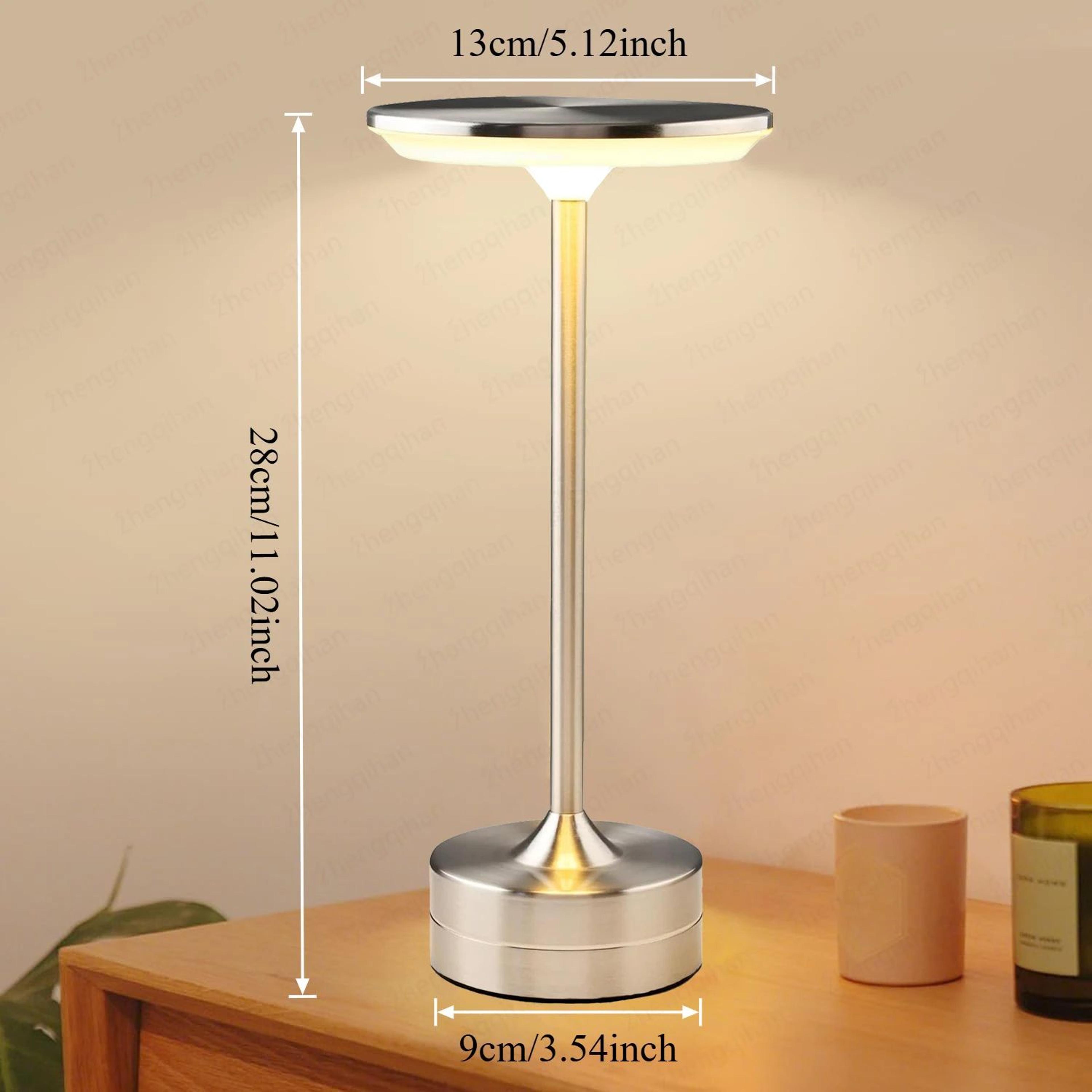 LumiTouch Rechargeable Table Lamp  Wireless Touch Sensor LED Reading Lamp For Bedroom Desk  Restaur 9