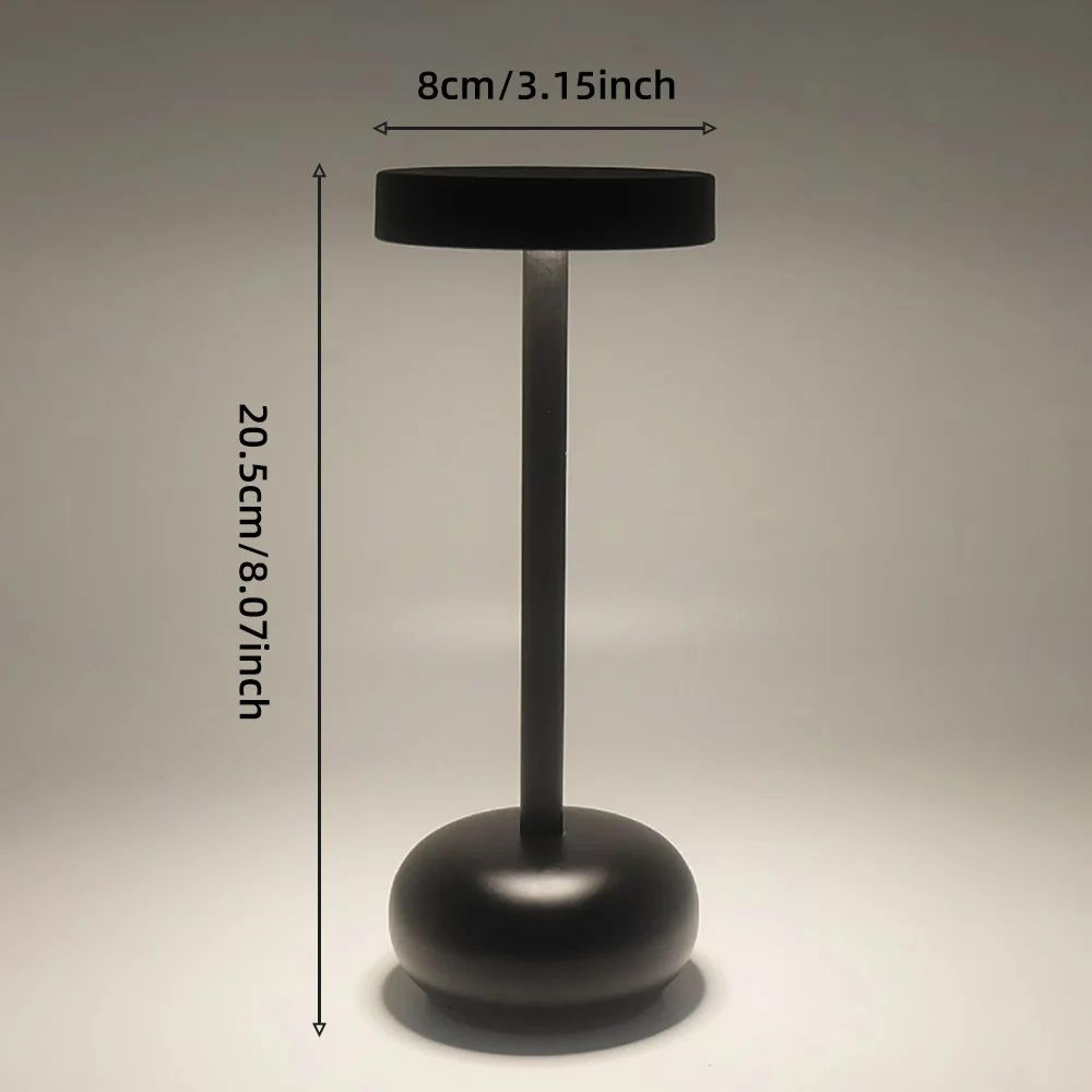 LumiTouch Rechargeable LED Table Lamp With 3Color Touch Control  USB Charging 5