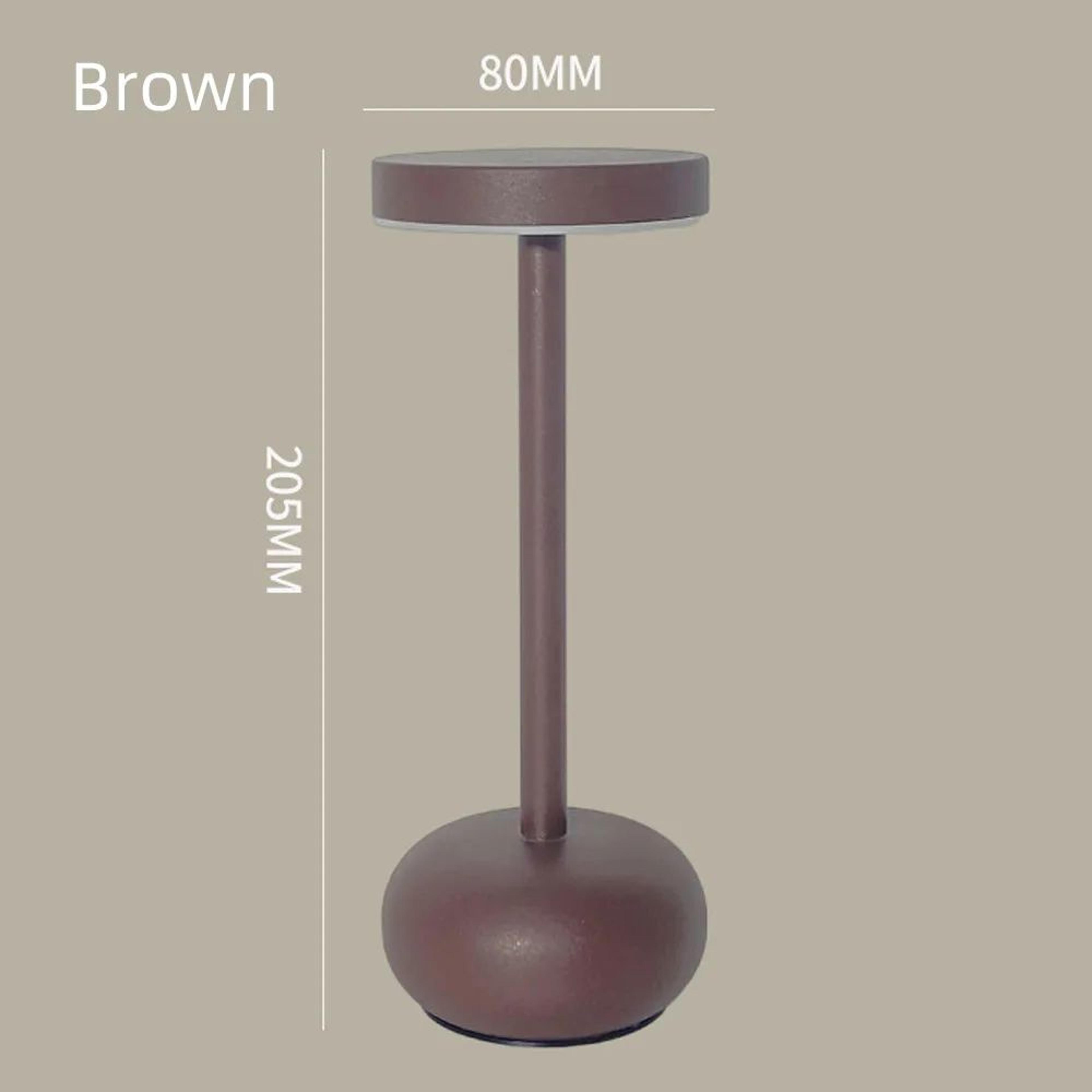 LumiTouch Rechargeable LED Table Lamp With 3Color Touch Control  USB Charging 11
