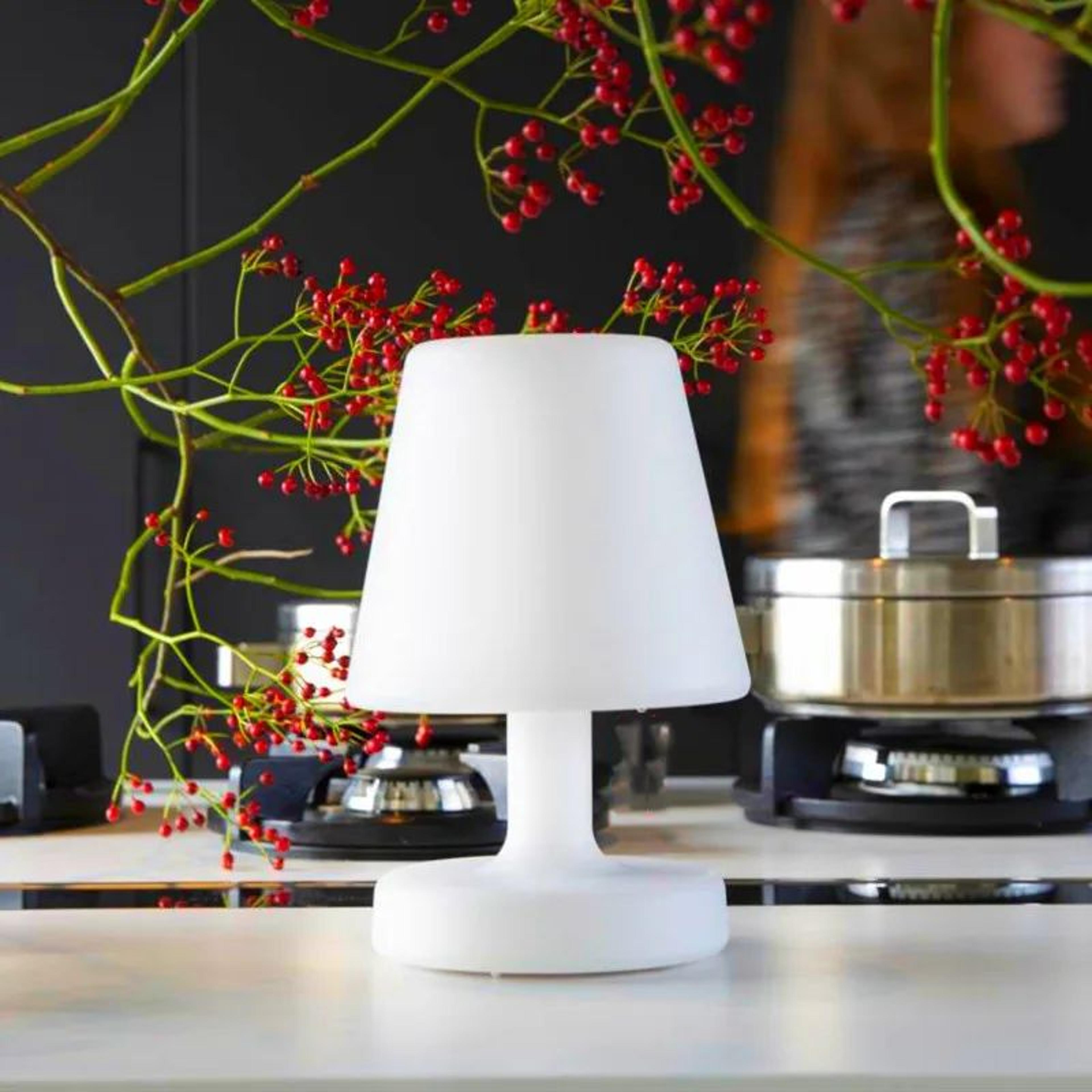 Rechargeable LED Table Lamp With Remote Control  Cordless Dimmable Camping  Bedside Light 0