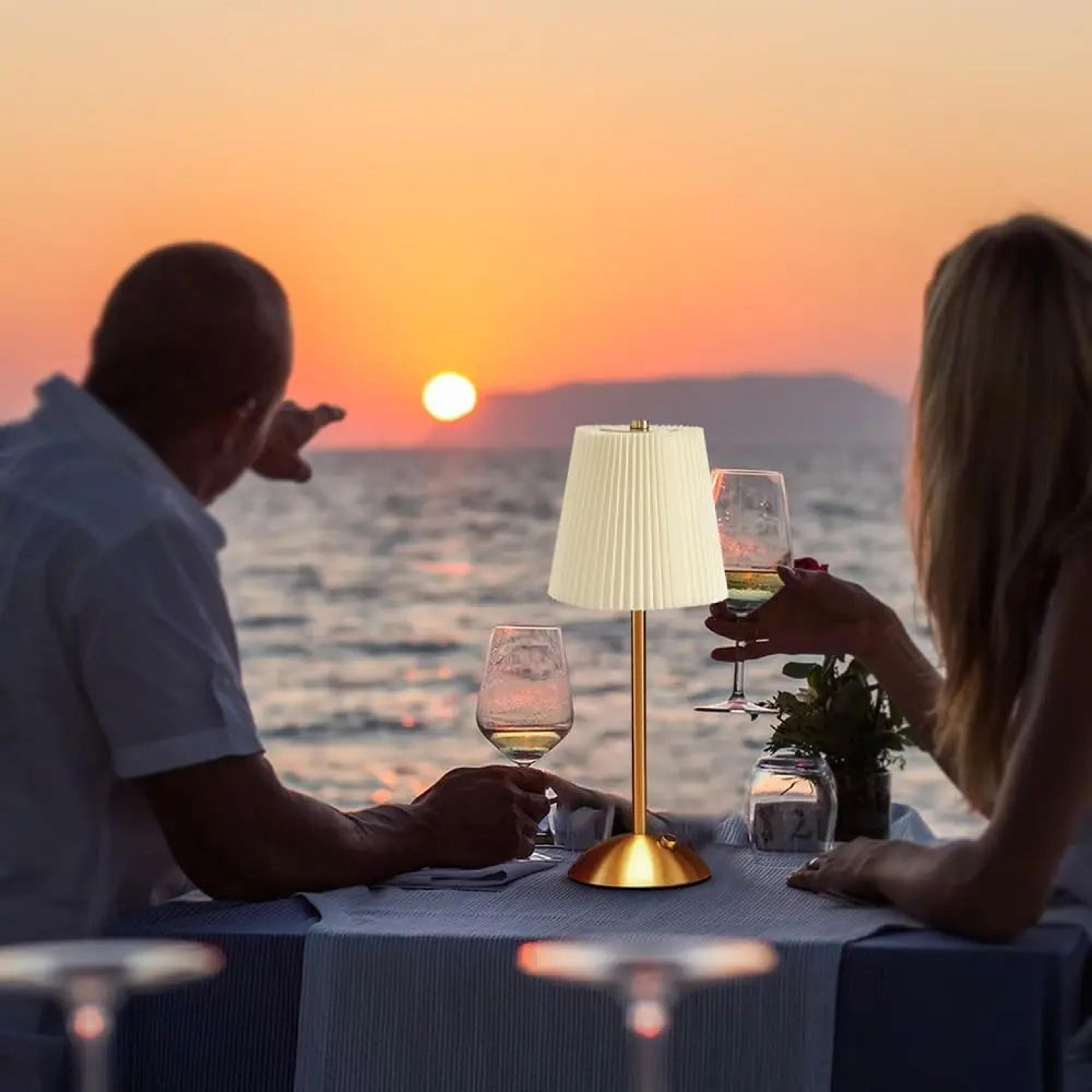 Rechargeable Table Lamp With Touch Control  Cordless LED Desk Lamp With 3 Color Modes 5