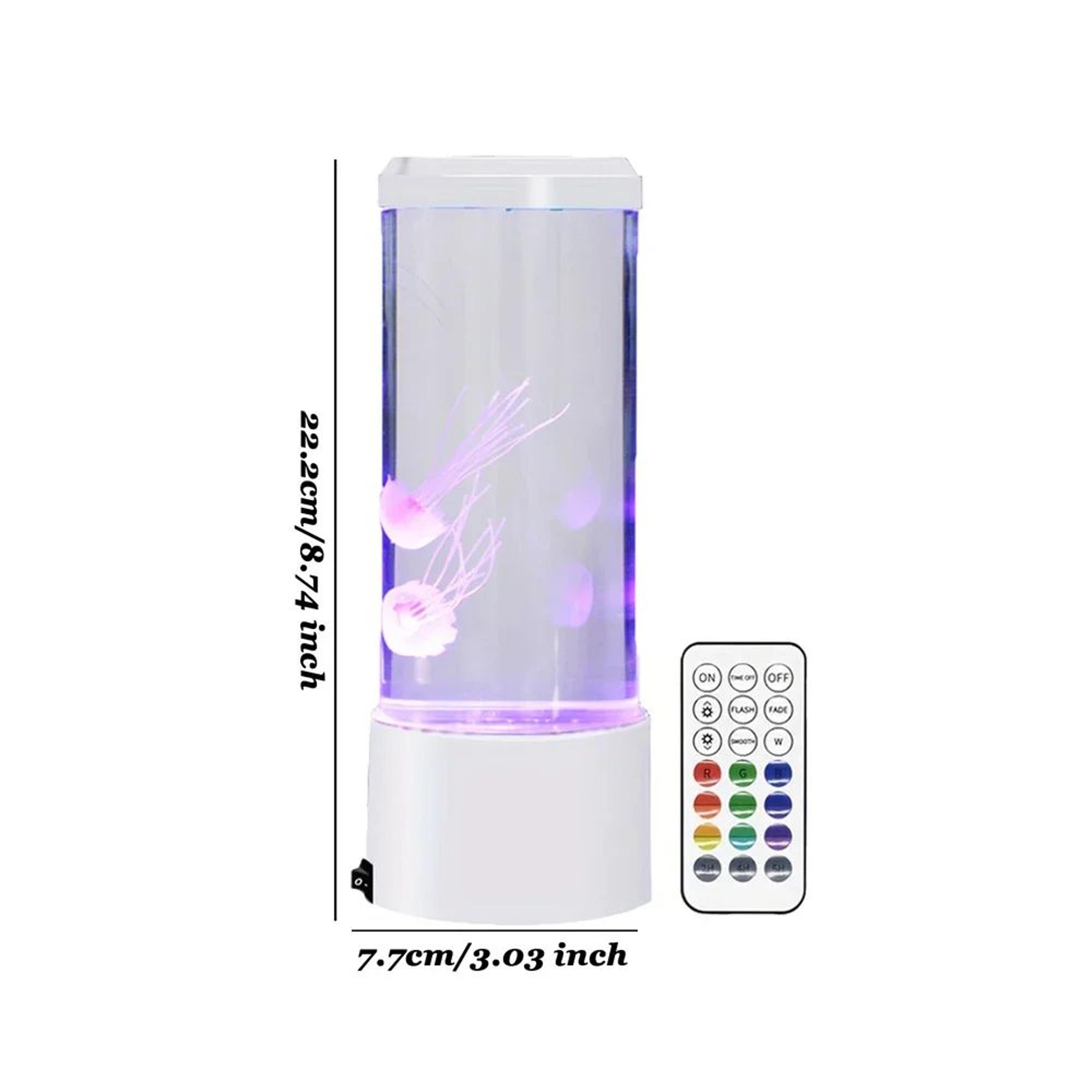 Biolume Jellyfish Lamp  LED Night Light With Remote Control  8 Color Aquarium Mood Light 7