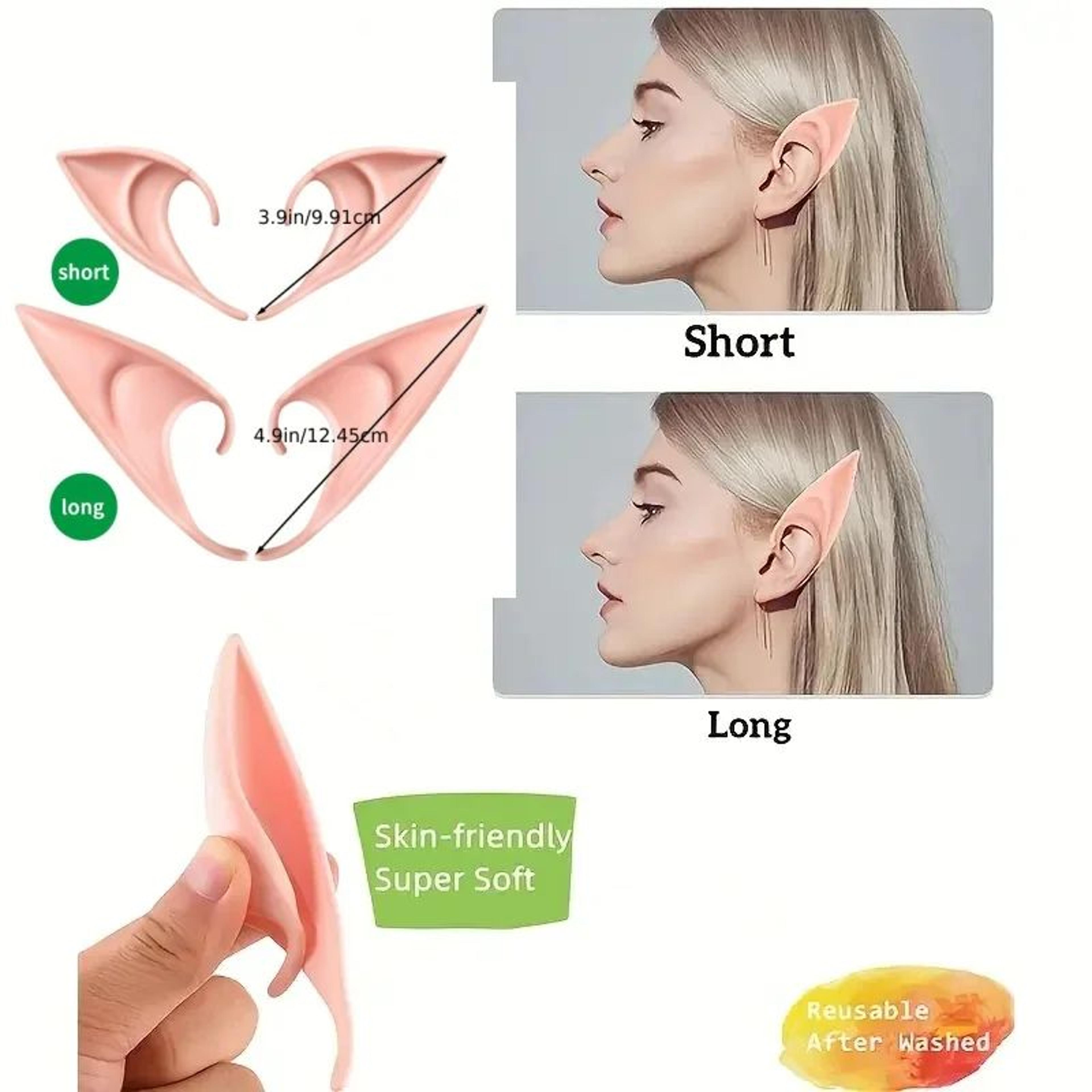 Enchanted Silicone Elf Ears  Fairy Cosplay Pointed Ears 3