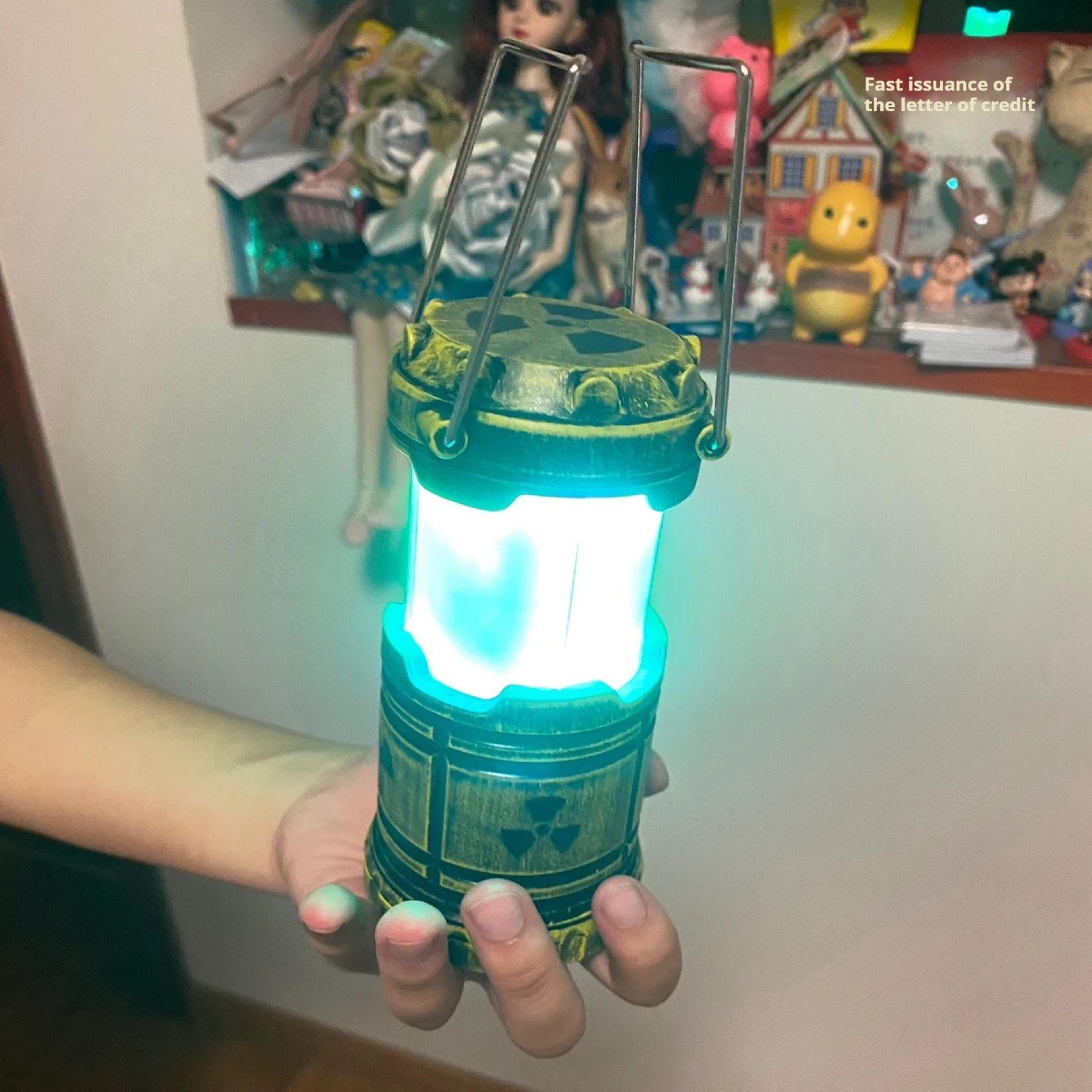 Mini Nuclear Reactor LED Lantern SciFi Camping Light 5