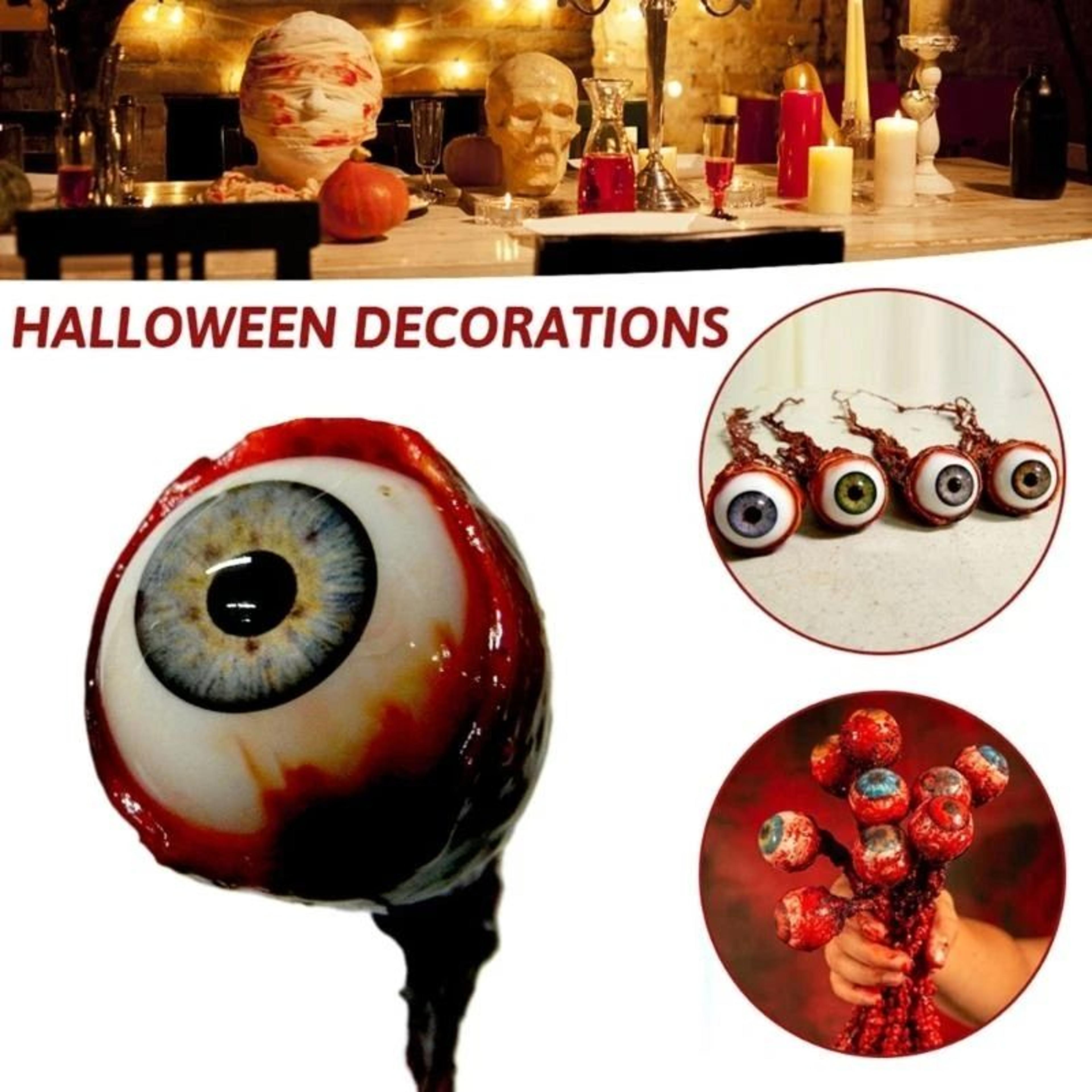 Realistic Bloody Eyeball Halloween Horror Prop 2