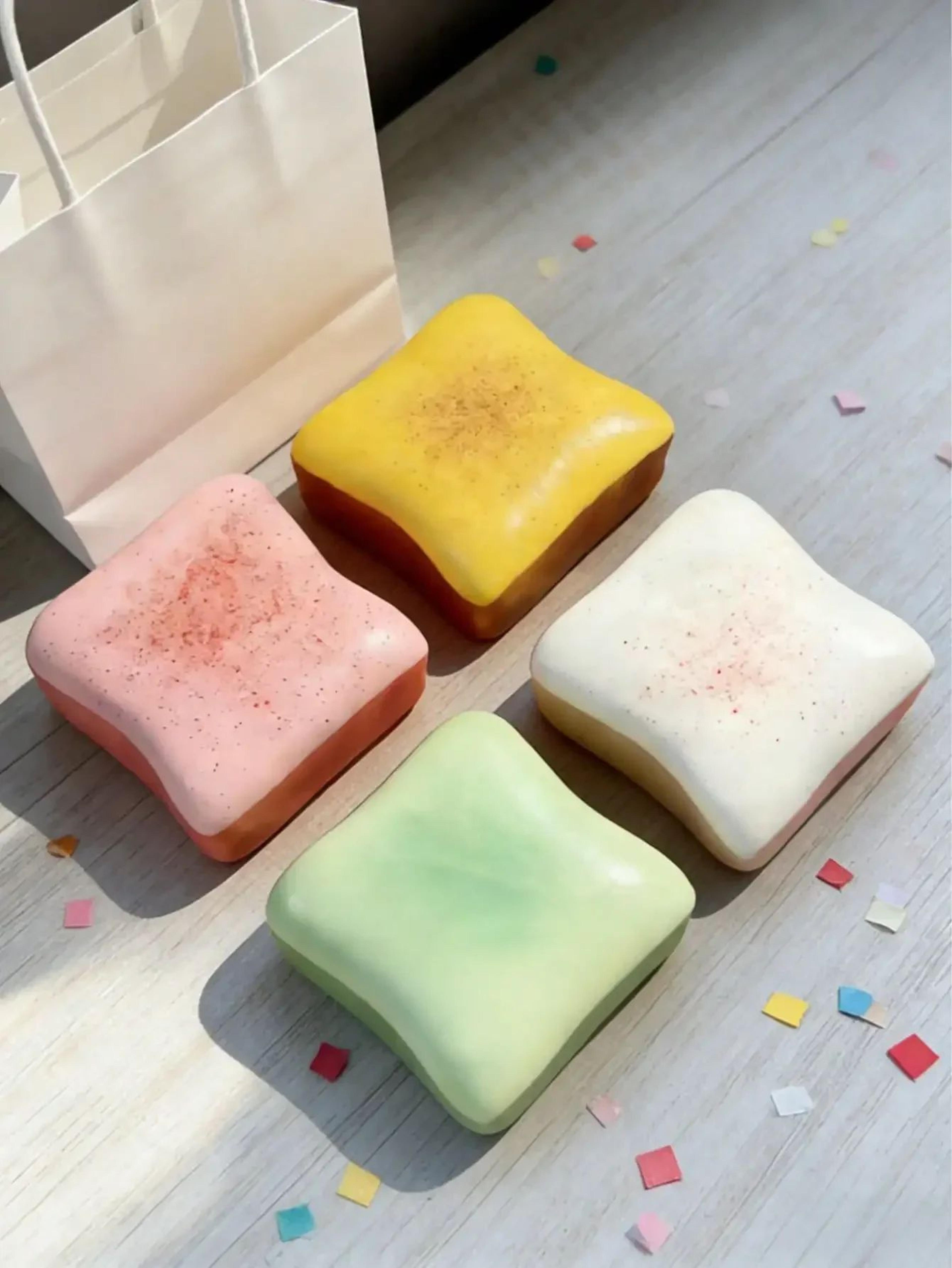 MeltAway Butter Toast Slow Rising Squishy Sensory Fidget Toy 7