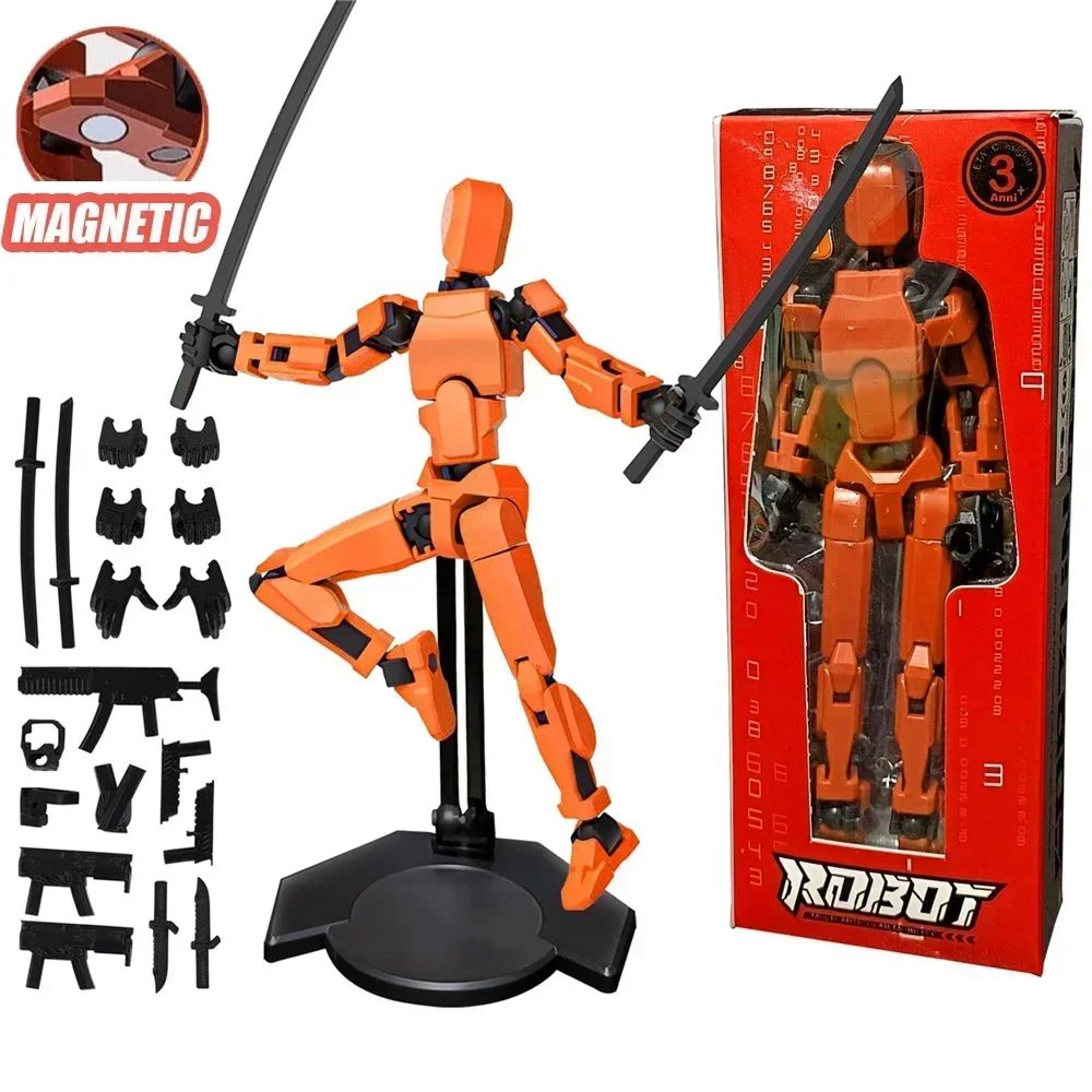 Nova T13 Poseable Action Figure With Display Holder 11