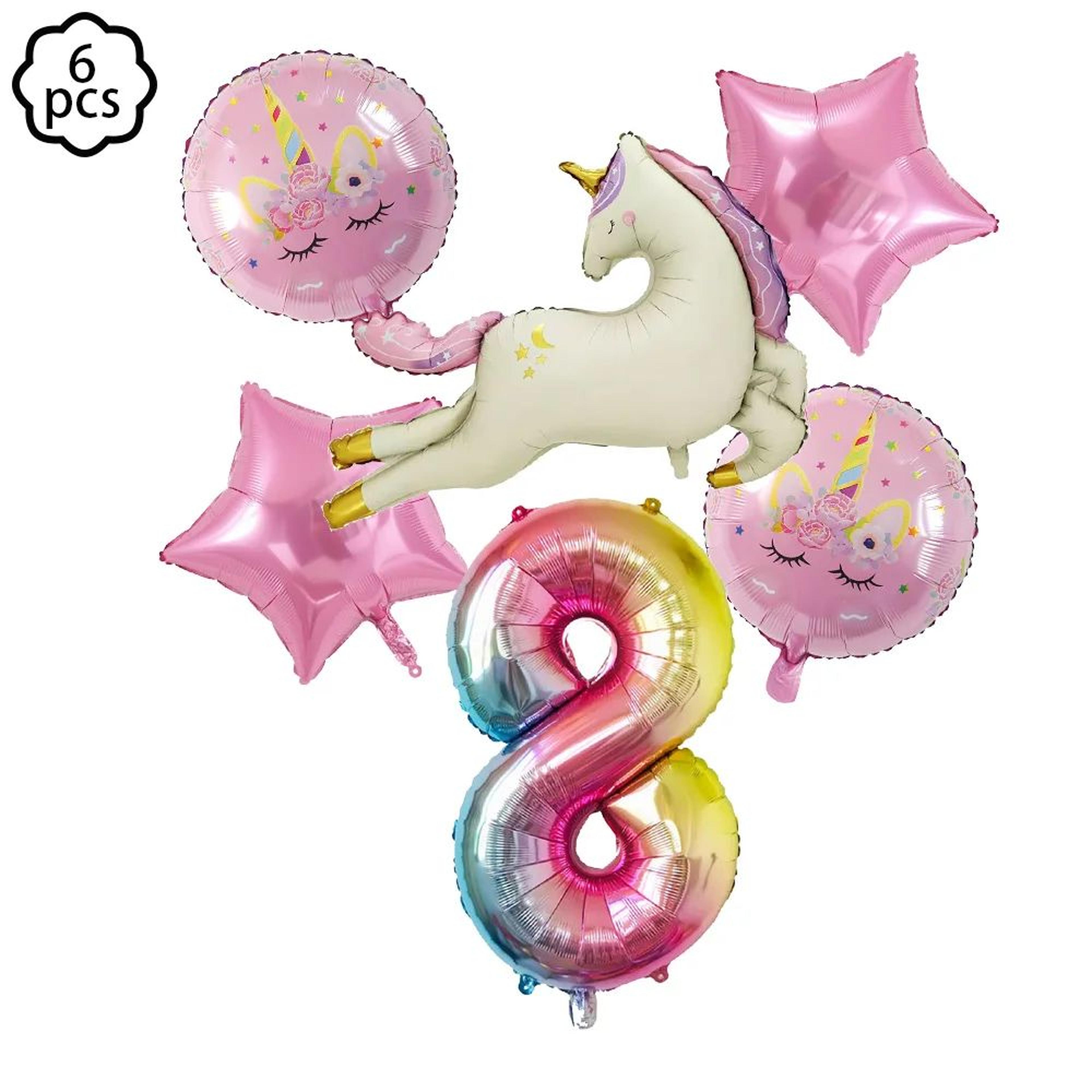 Magical Unicorn Party Decorations With Standing Unicorn Balloon  Unicorn Birthday Decorations 19